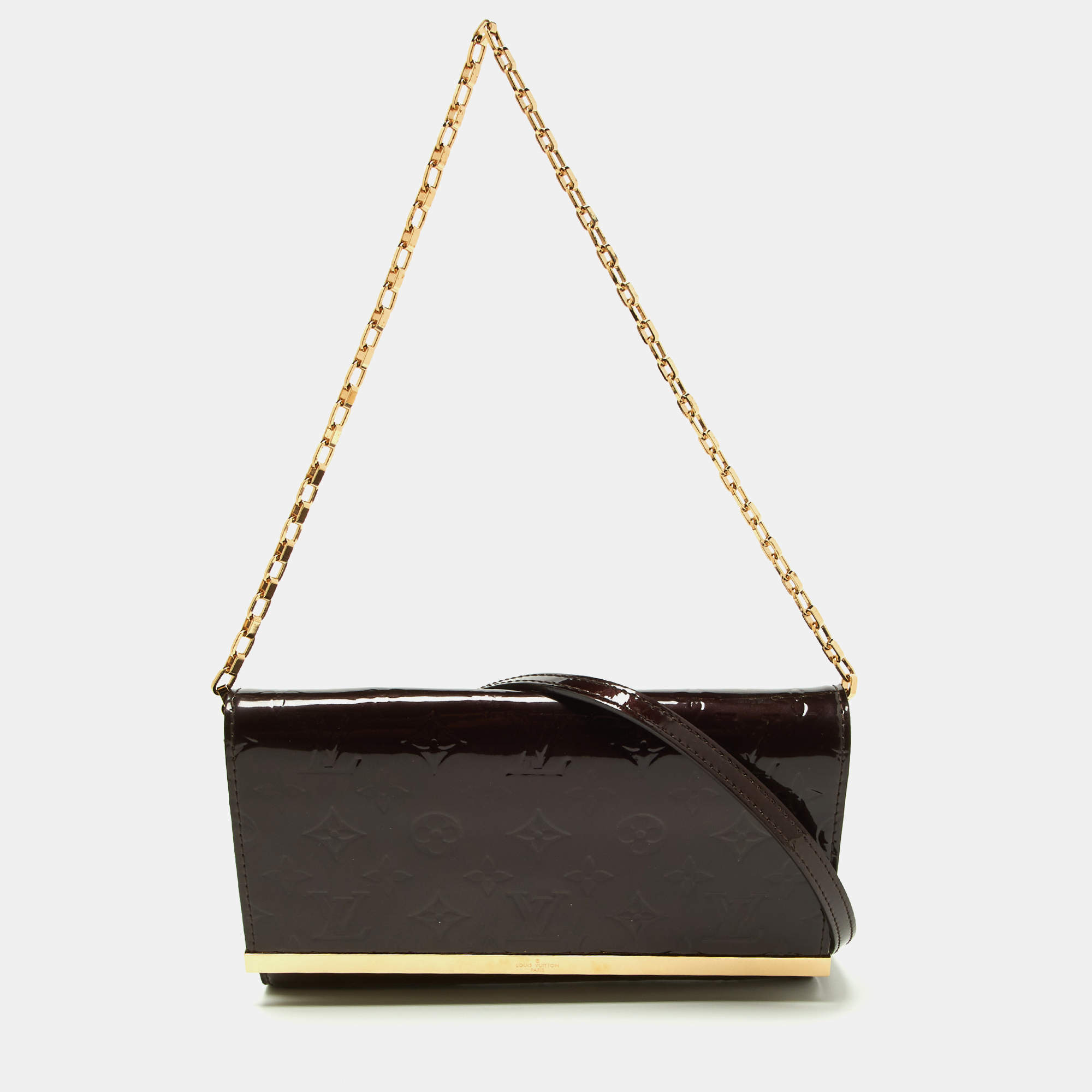 Louis Vuitton Ana Chain Clutch Bag
