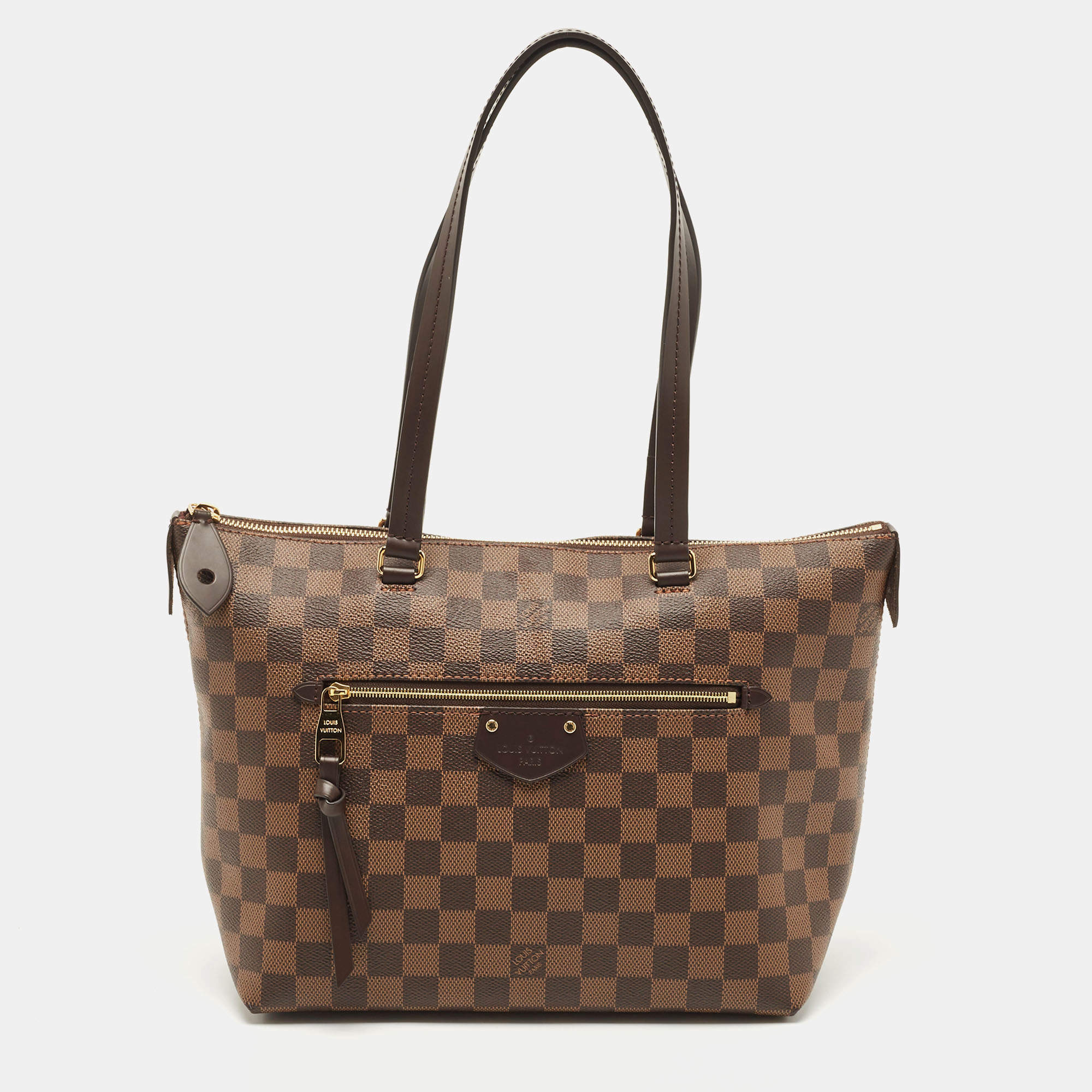 Pre Owned Louis Vuitton Damier Ebene Canvas Lena PM Bag