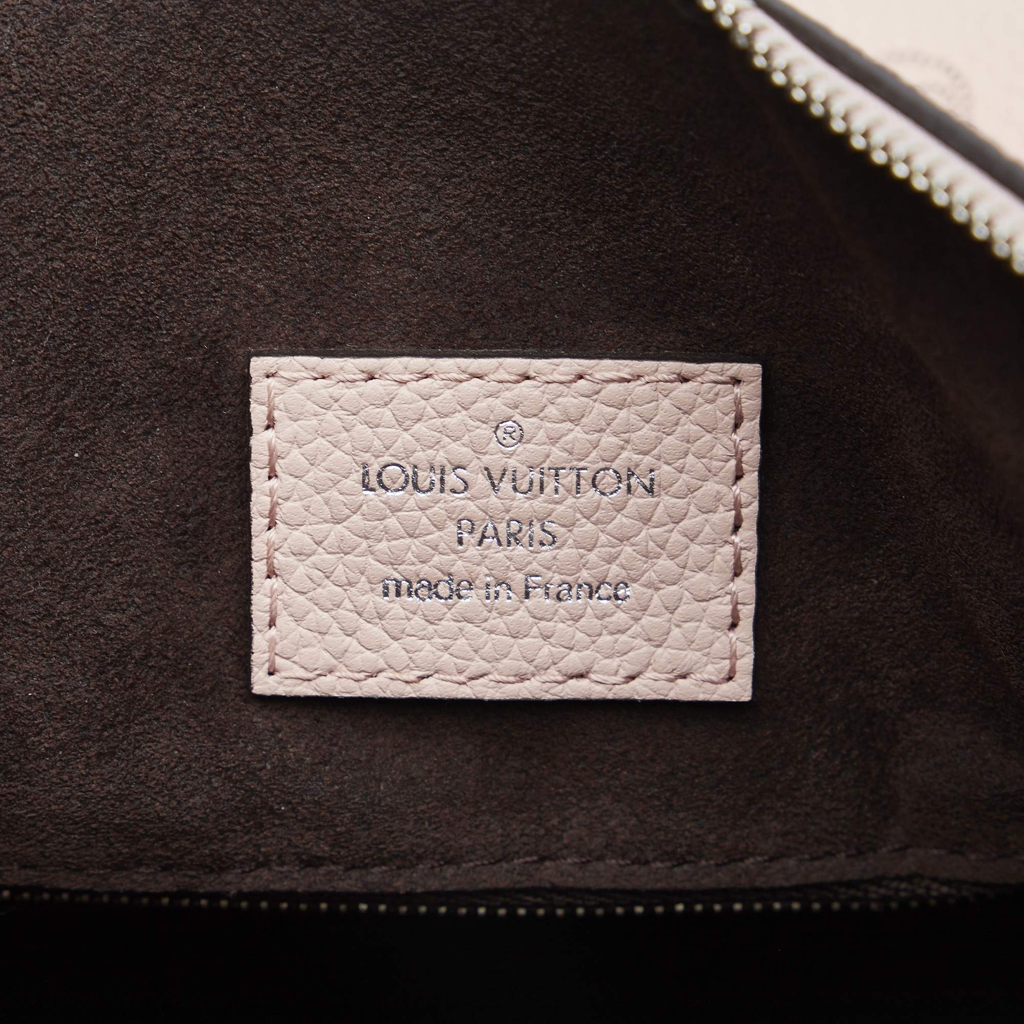 Louis Vuitton Pink Monogram Mahina Babylone Chain BB Louis Vuitton