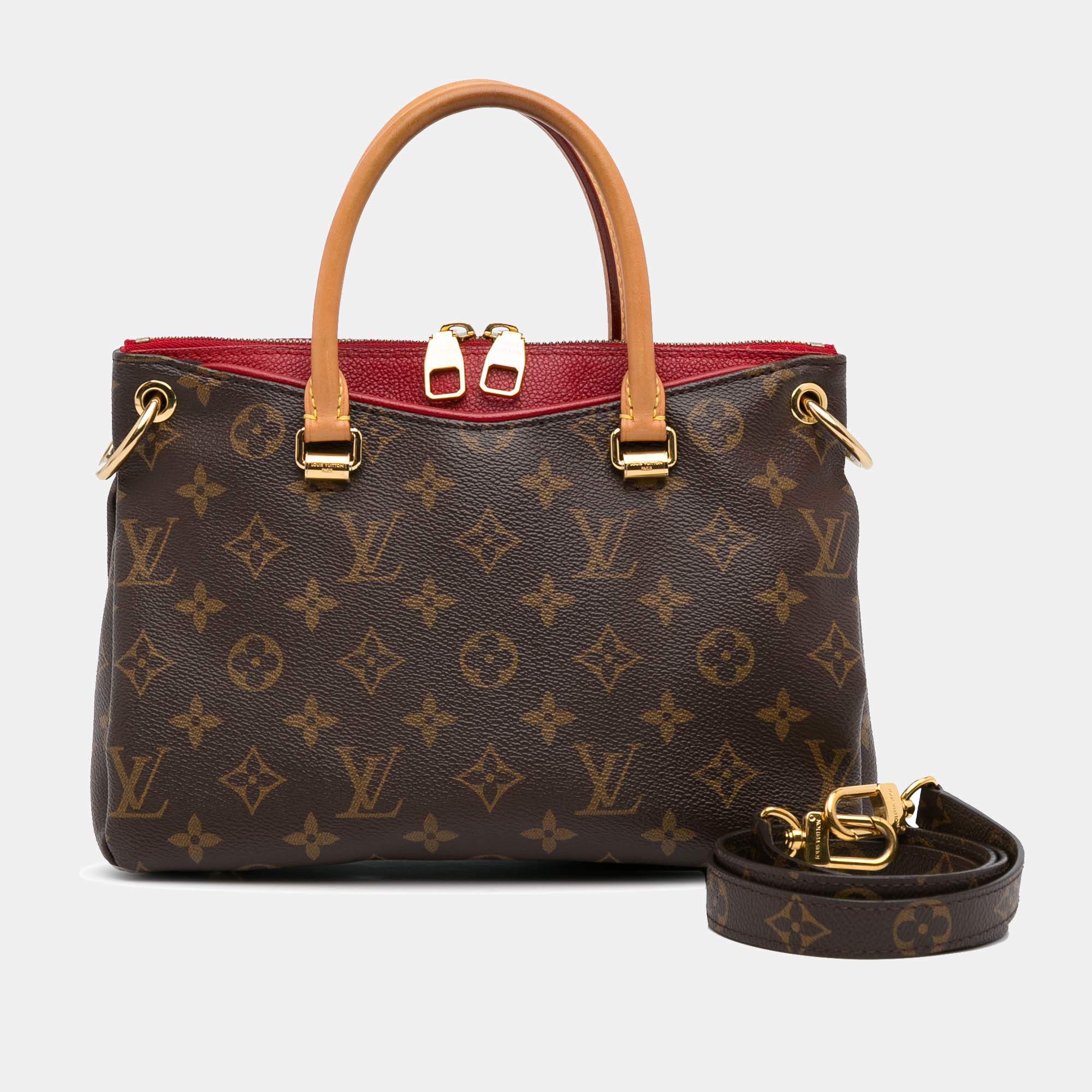 Louis Vuitton Monogram Pallas BB Tote bag (with crossbody strap)