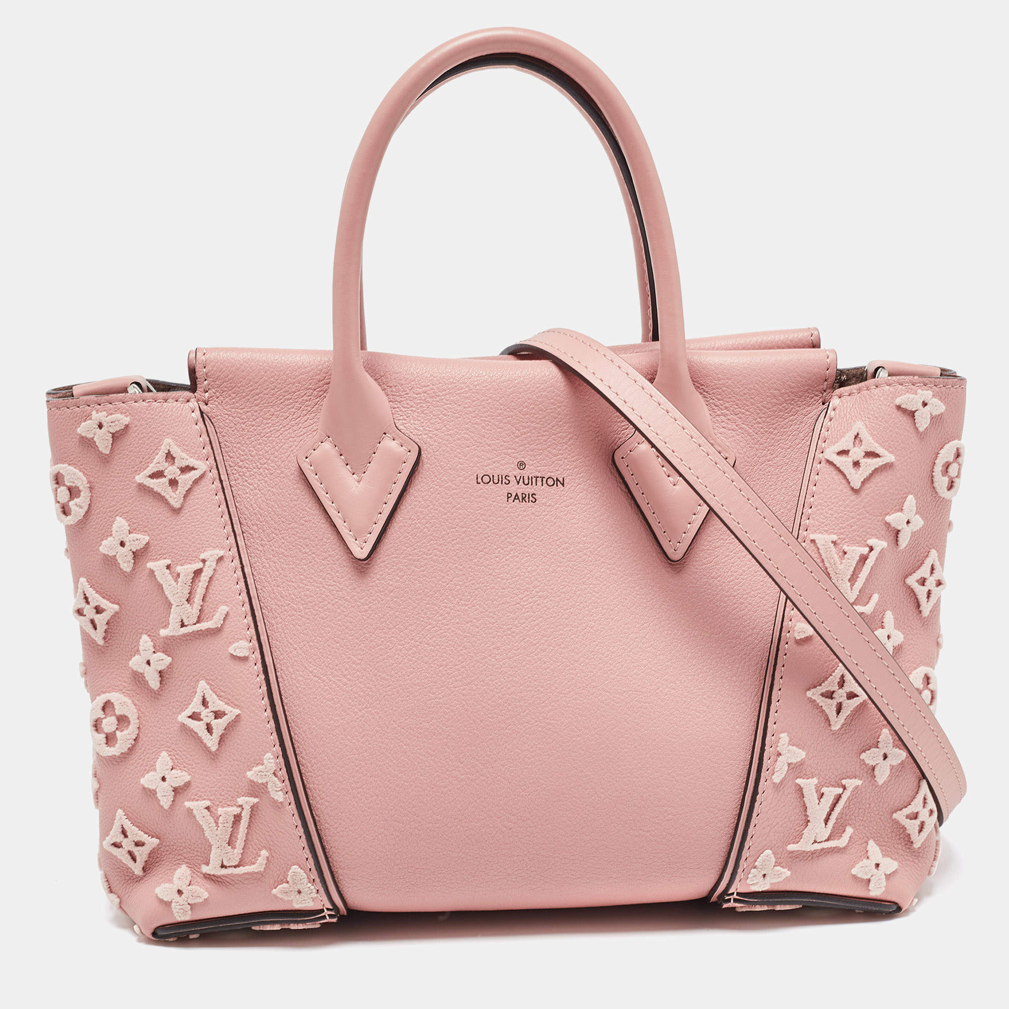 Louis Vuitton Pink Veau Cachemire Lockit mm
