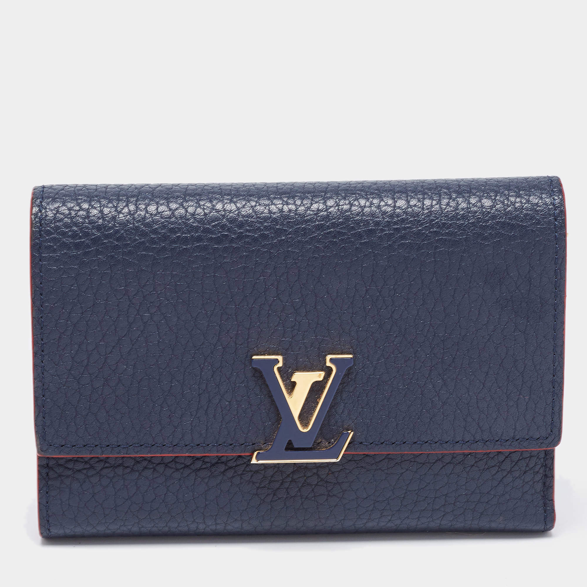 Louis Vuitton, Bags, Capucines Compact Wallet Color Magnolia