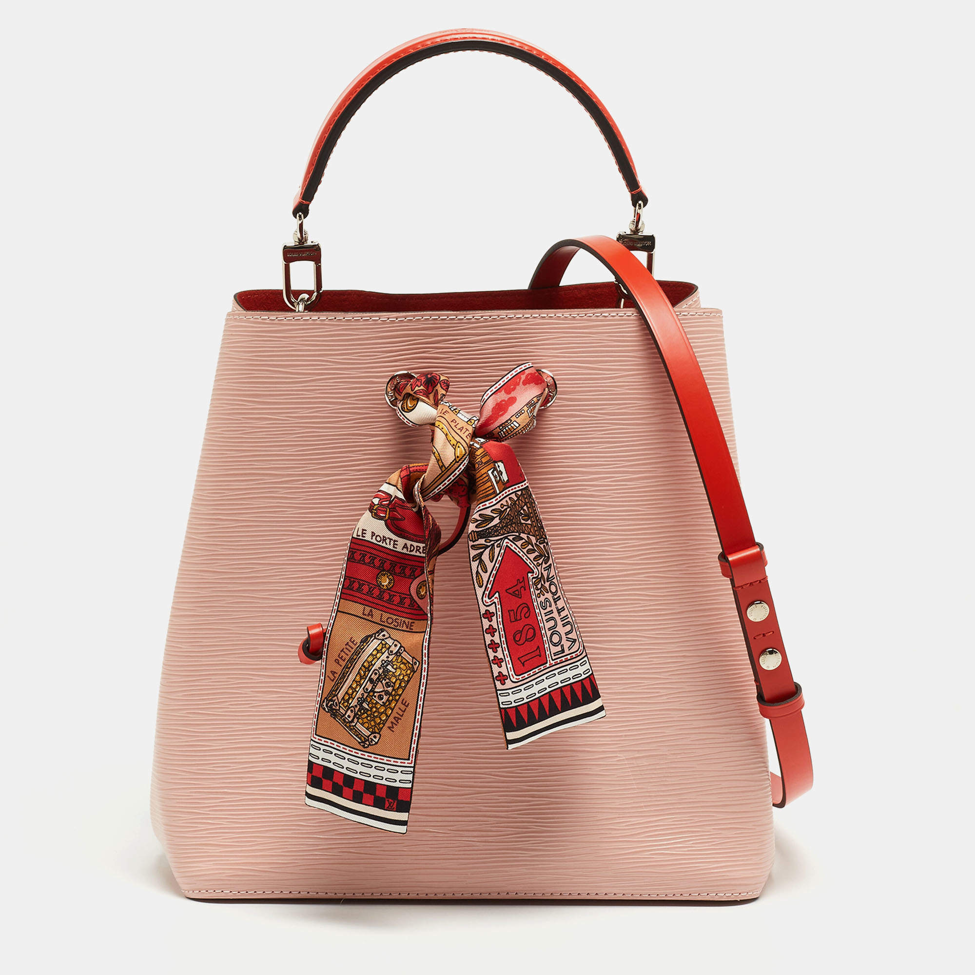 Pre Owned Louis Vuitton Rose Ballerine Epi Leather NeoNoe MM Bag