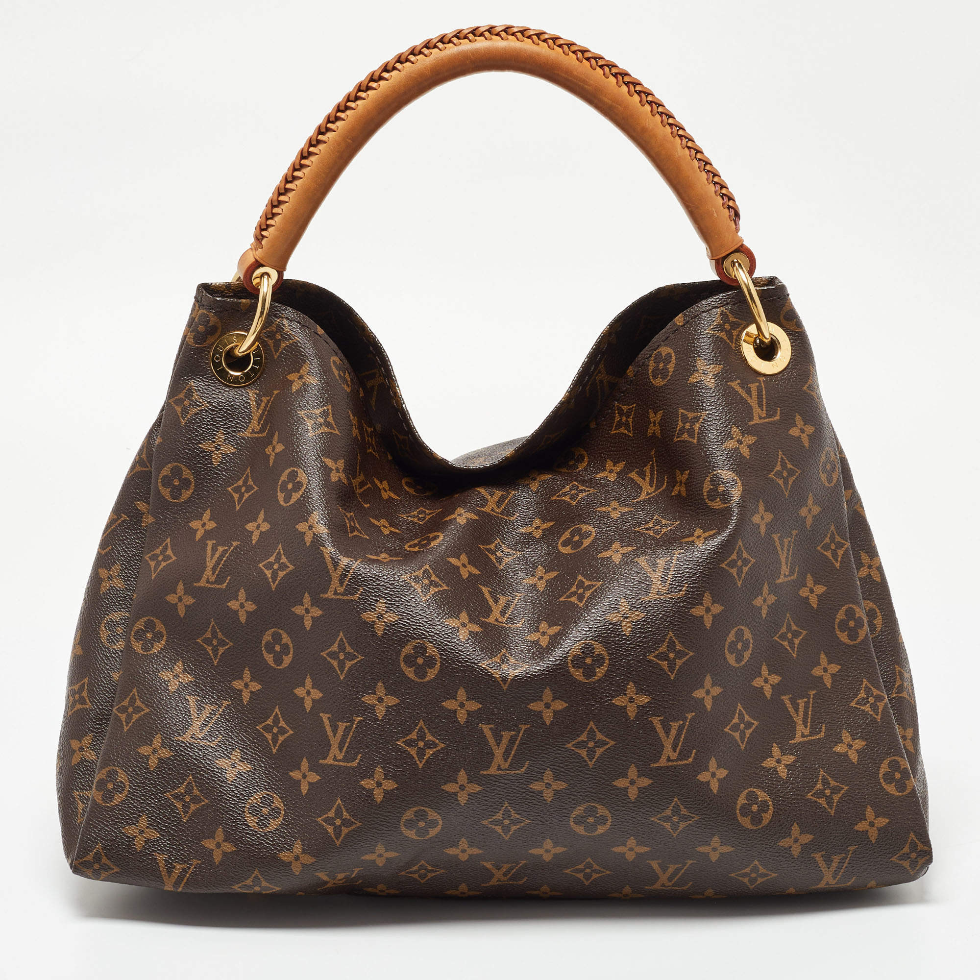 Louis Vuitton Artsy MM Monogram Canvas Brown Leather ref.495631 - Joli  Closet