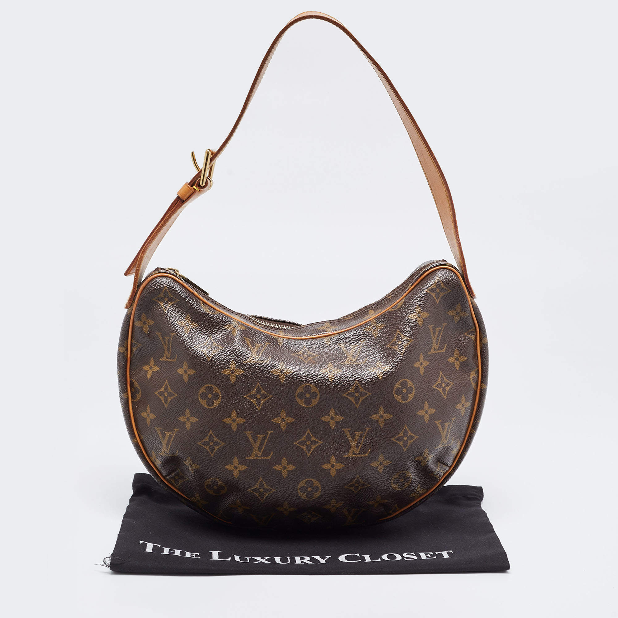 Louis Vuitton Monogram Croissant Shoulder Bag