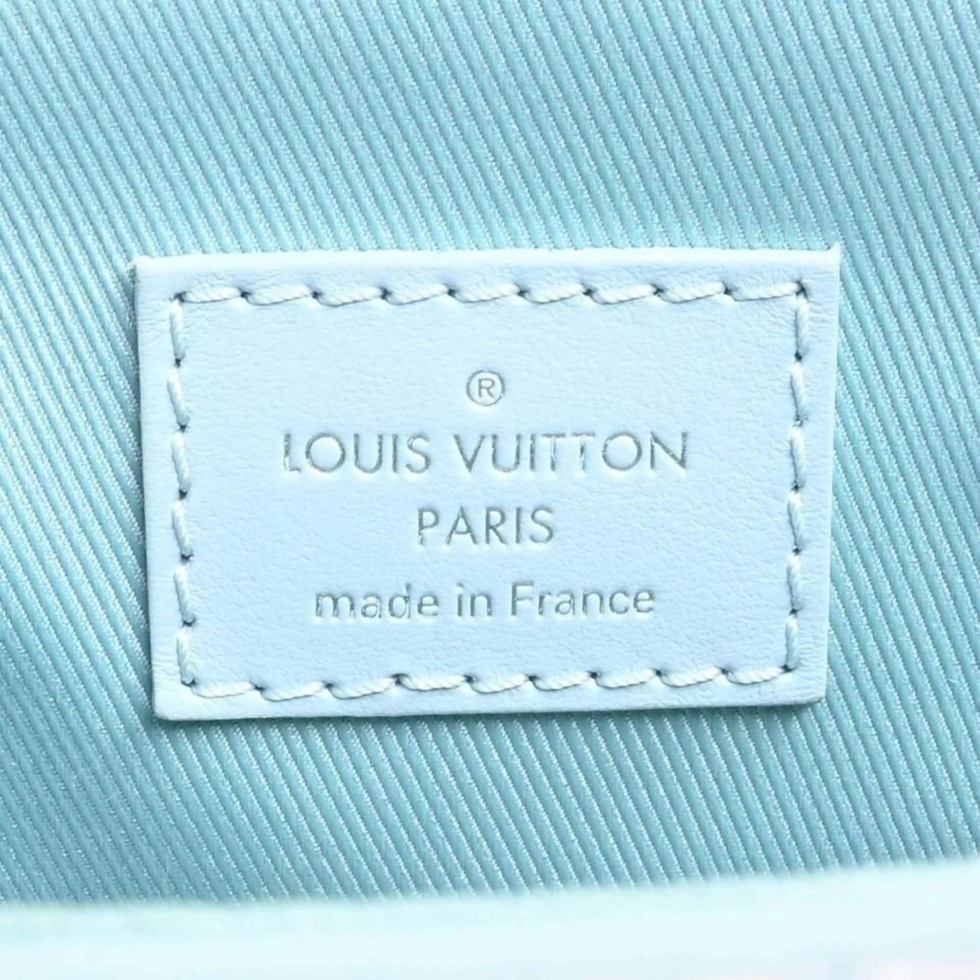 Louis Vuitton Blue Monogram Canvas Aquagarden Steamer Wearable Wallet Louis  Vuitton