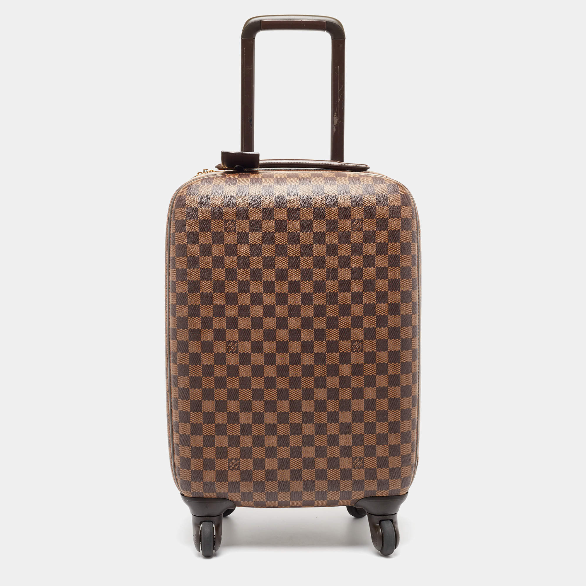 Pre Owned Louis Vuitton Damier Ebene Canvas Zephyr 55 Luggage