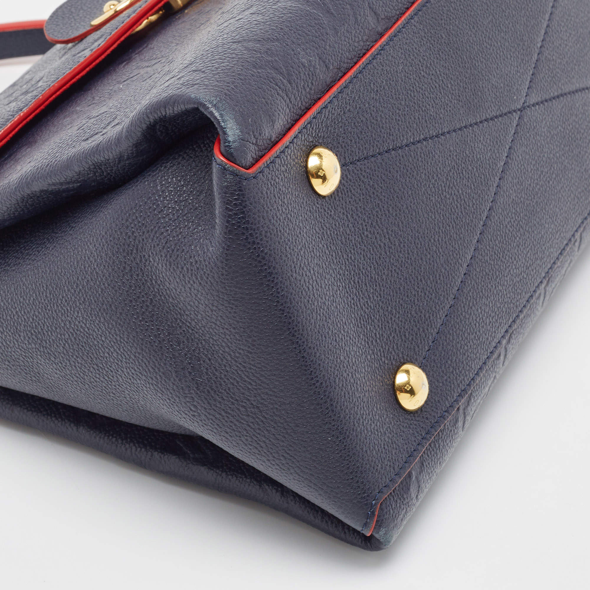 Louis Vuitton Celeste Monogram Empreinte Leather Georges MM Bag