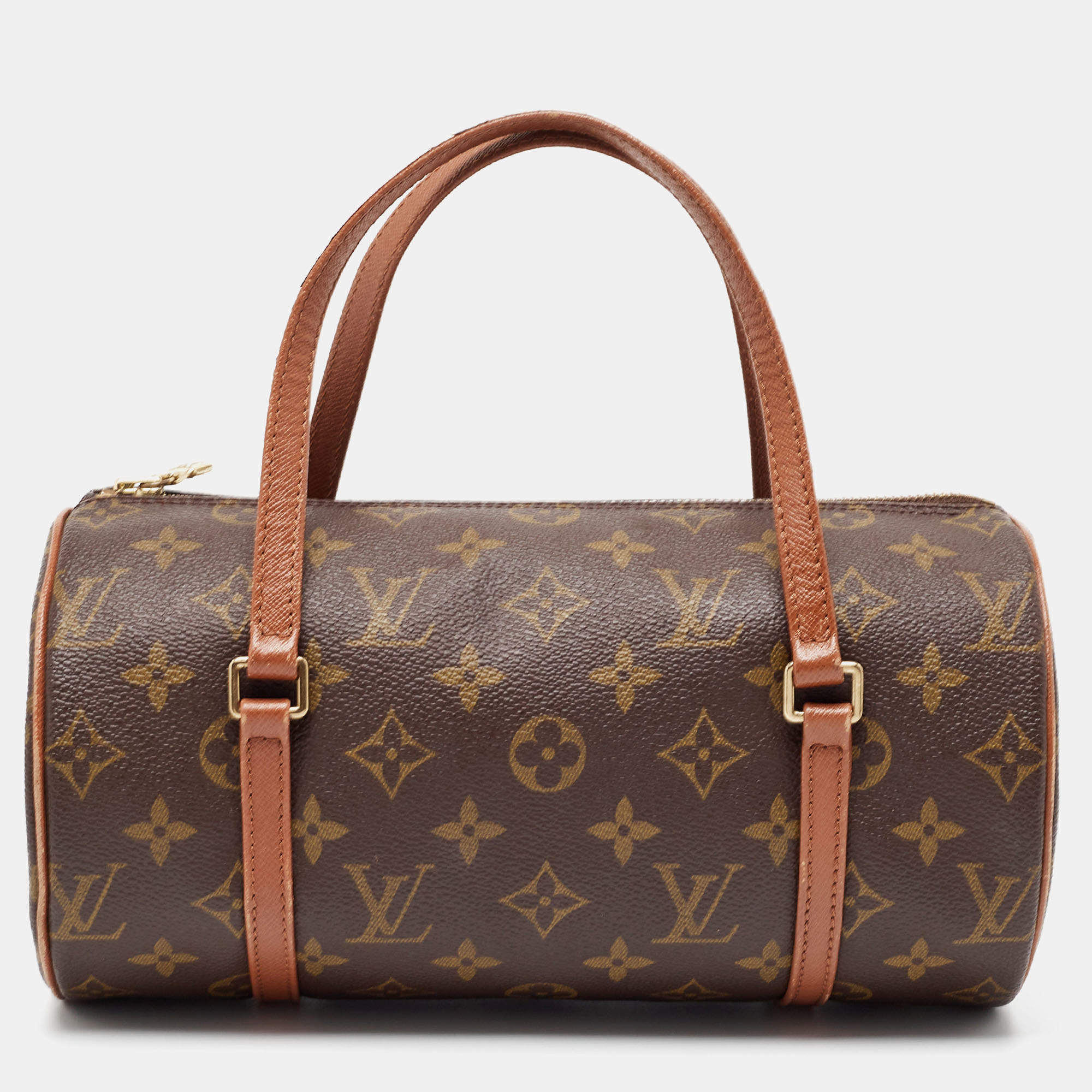 Pre Owned Louis Vuitton Monogram Canvas Papillon 26 Bag