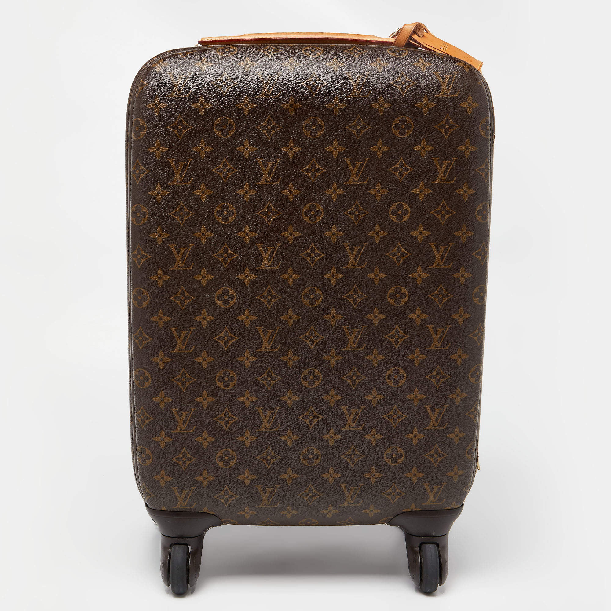 Pre Owned Louis Vuitton Monogram Canvas Zephyr 55 Rolling Suitcase