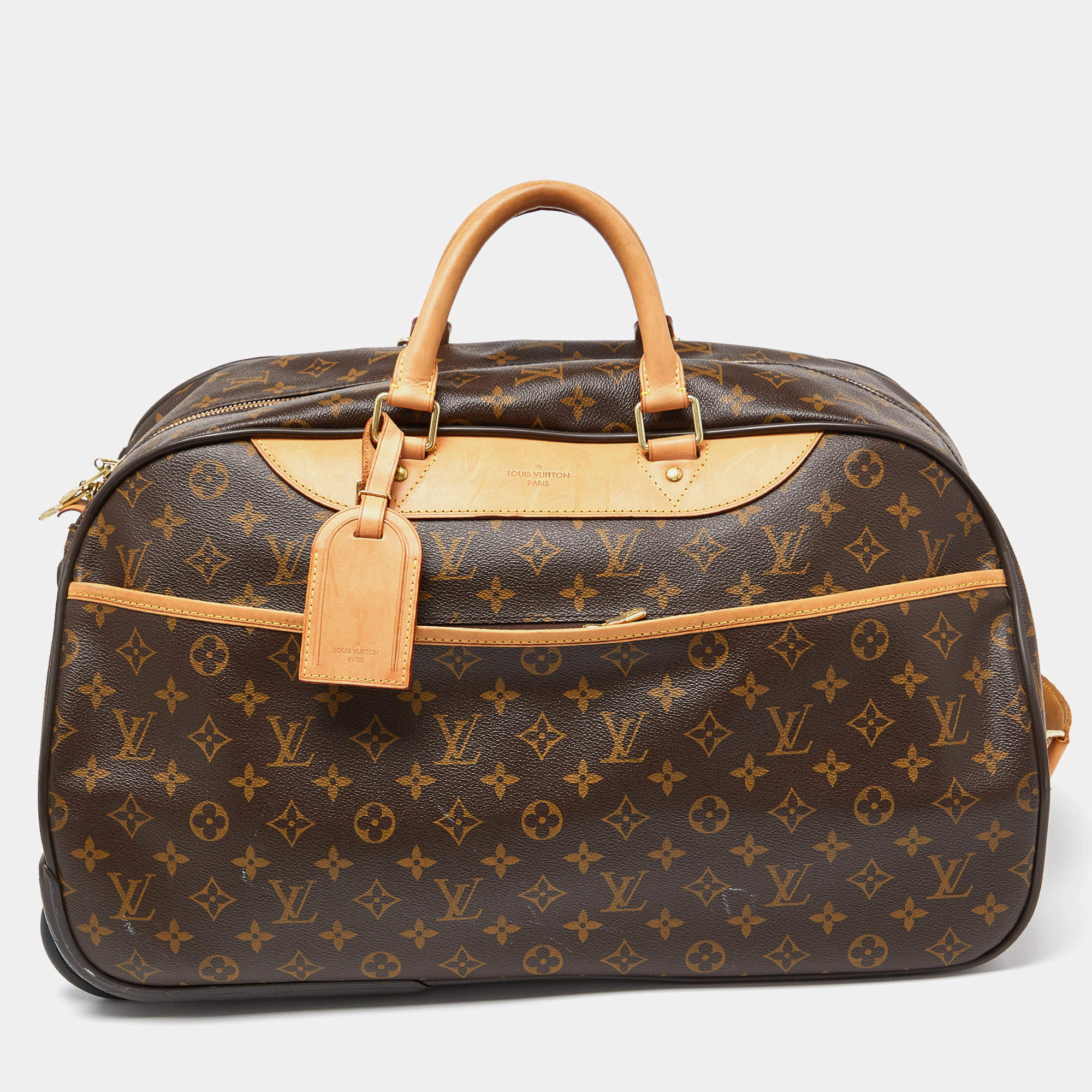 Pre Owned Louis Vuitton Monogram Canvas Eole 50 Luggage Bag