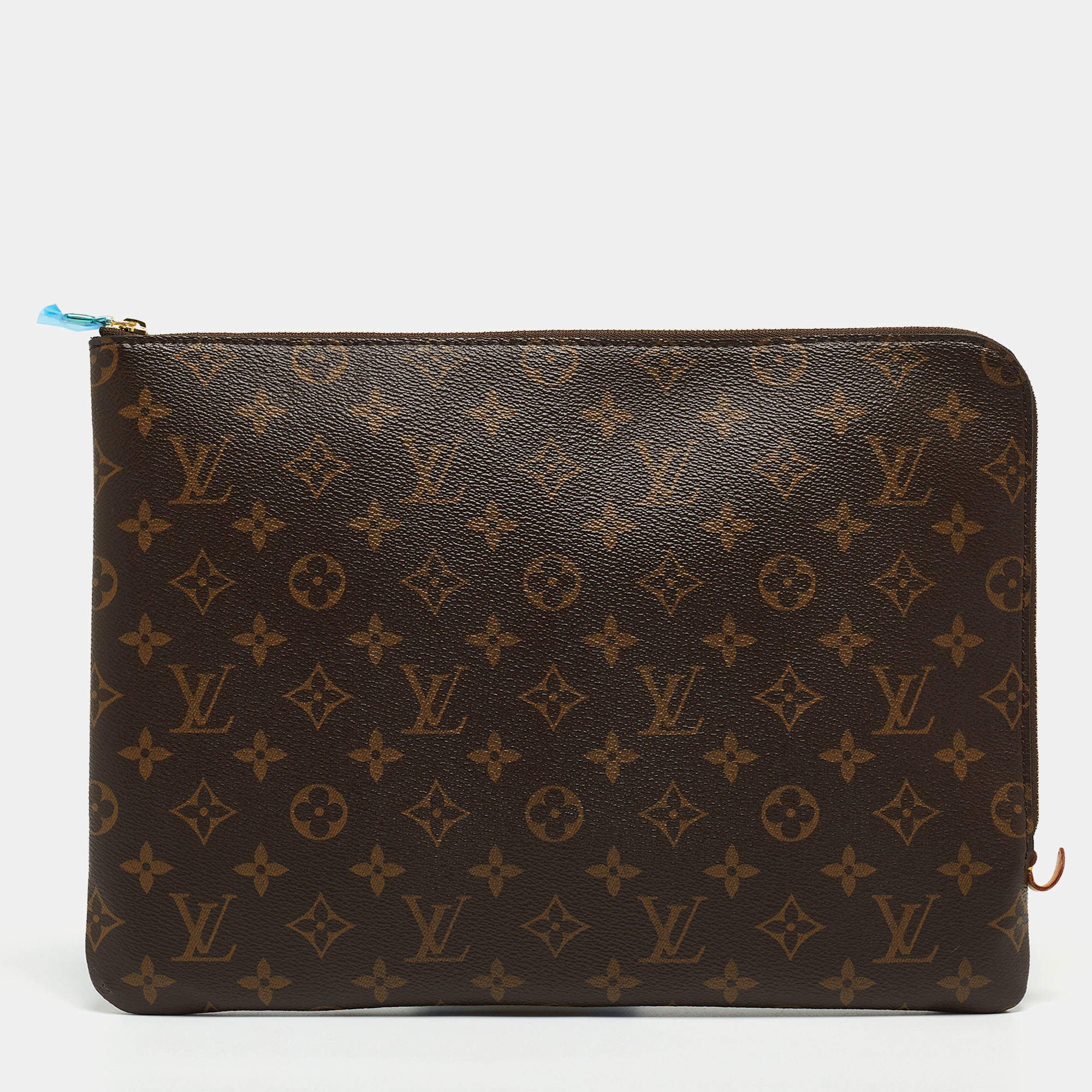 Pre Owned Louis Vuitton Monogram Canvas Poche Documents Portfolio Case