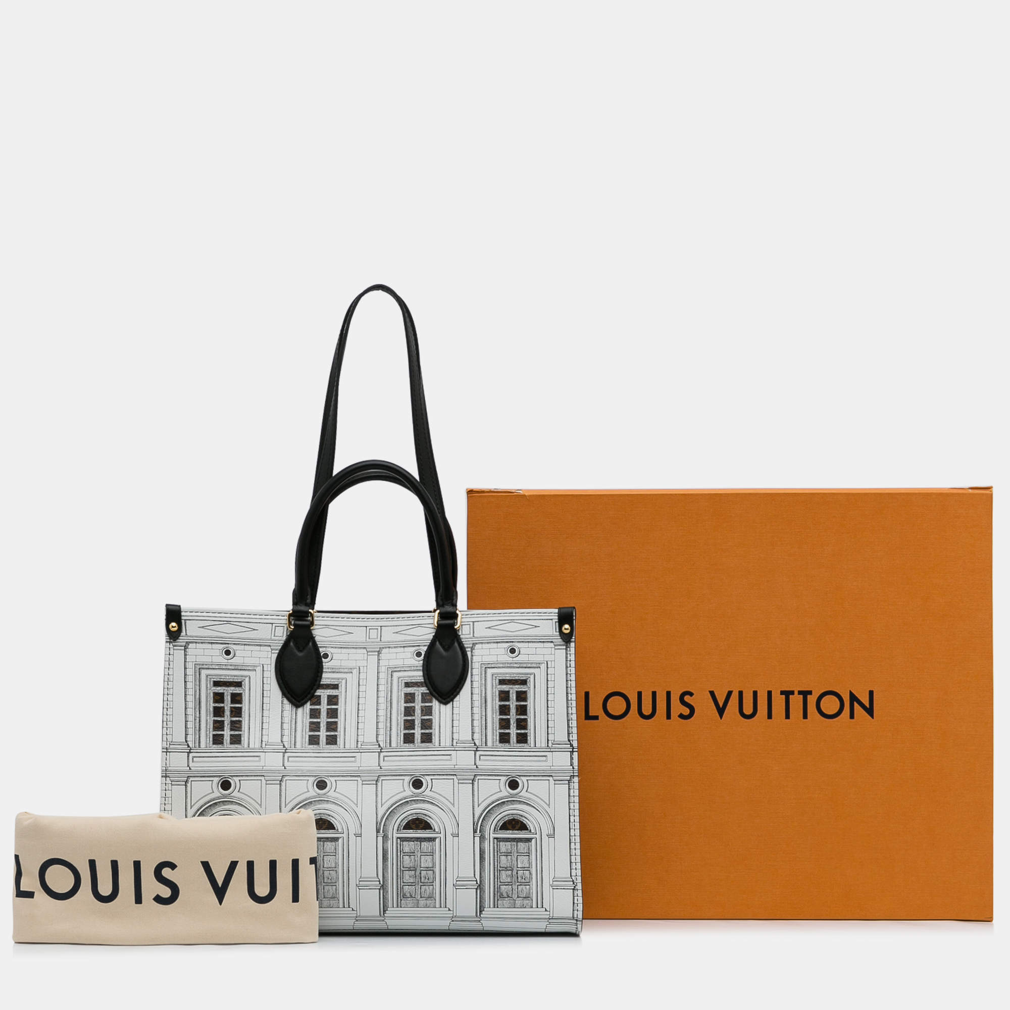 Louis Vuitton Fornasetti Architettura Onthego MM (SHG-ZWgq9H) – LuxeDH