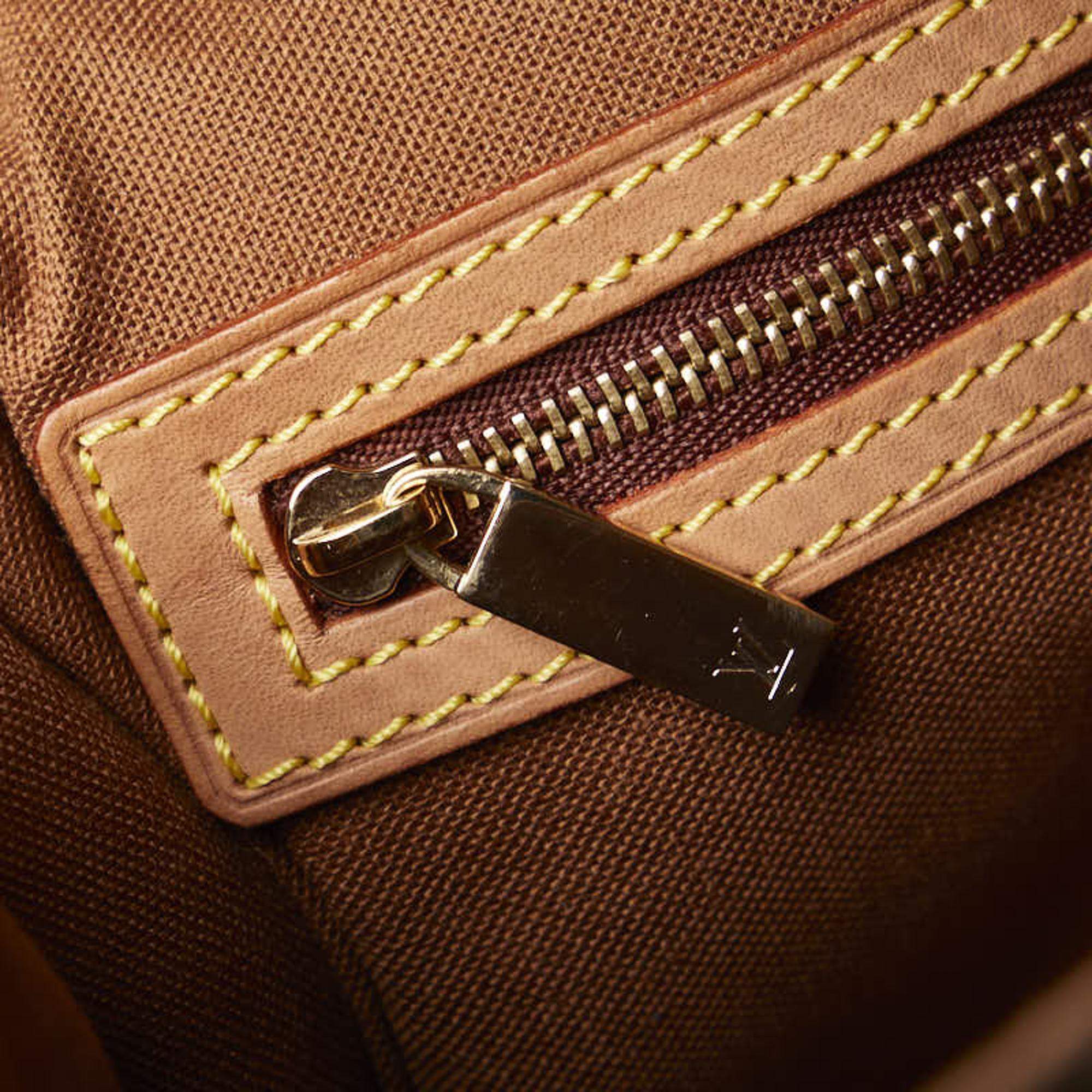 Louis Vuitton Looping Handbag Monogram Canvas Mini Brown 2306865