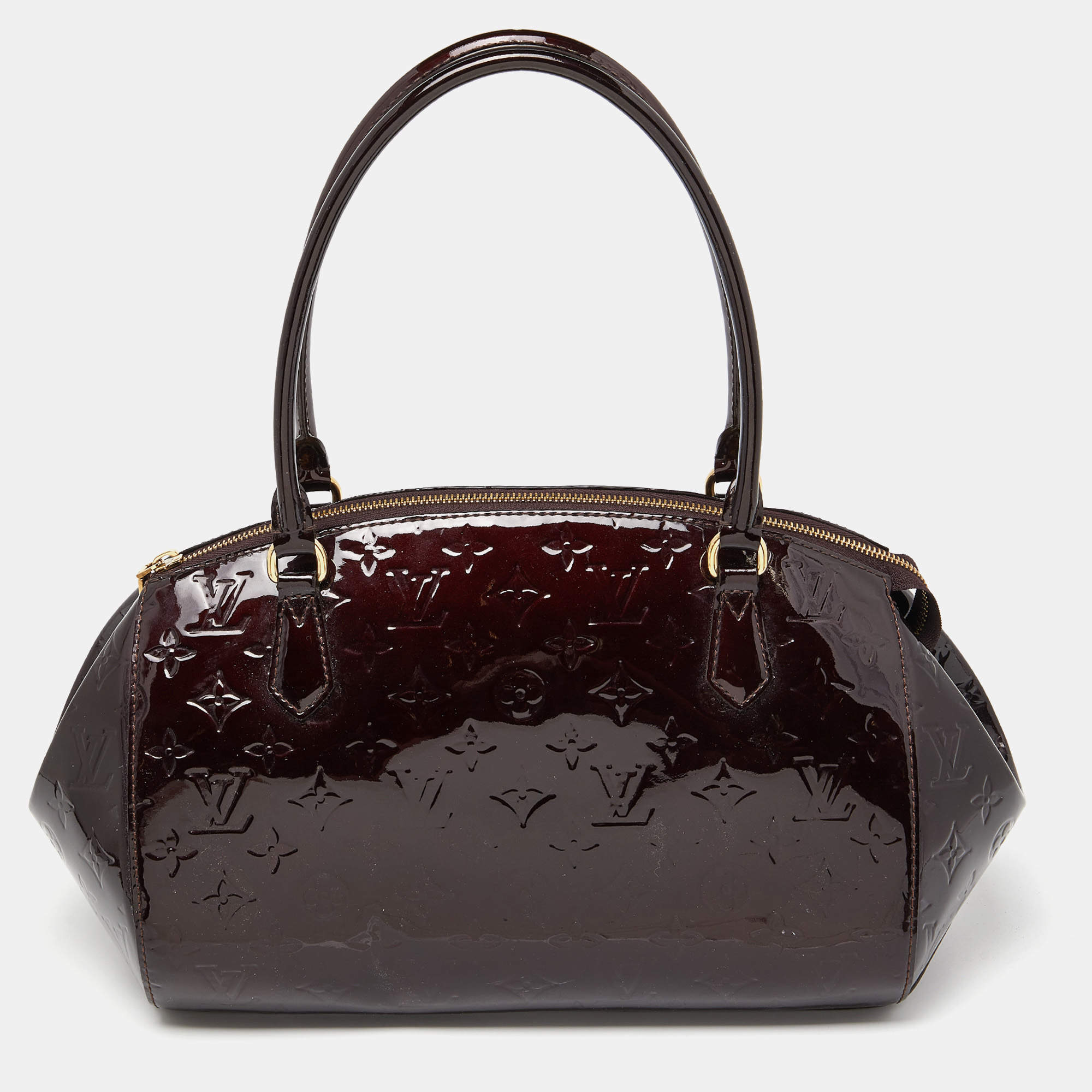 مملوكة مسبقًا حقيبة لوي فيتون شيروود فيرنيه أمارانت مونوغرامي GM