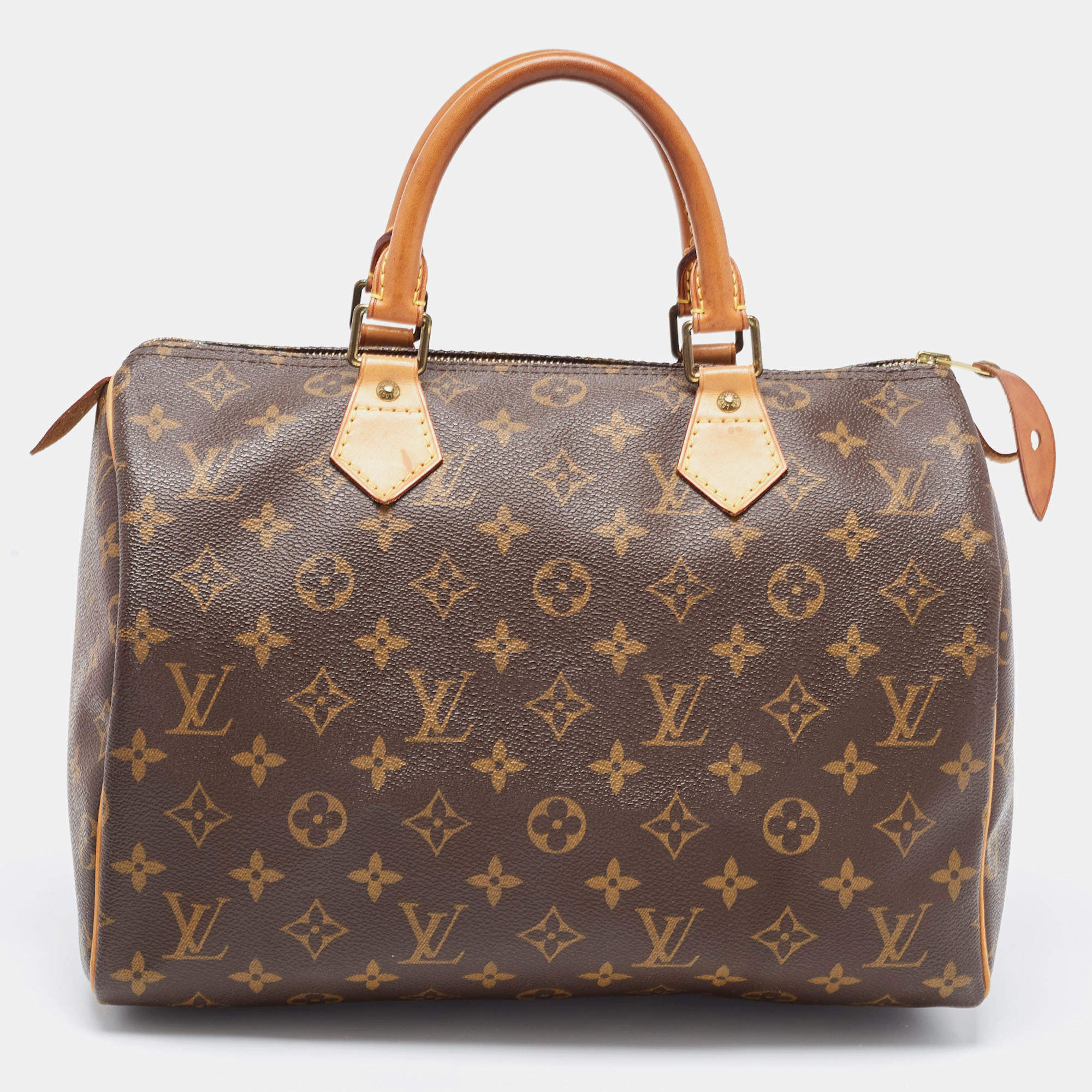 Pre Owned Louis Vuitton Monogram Canvas Speedy 30 Bag