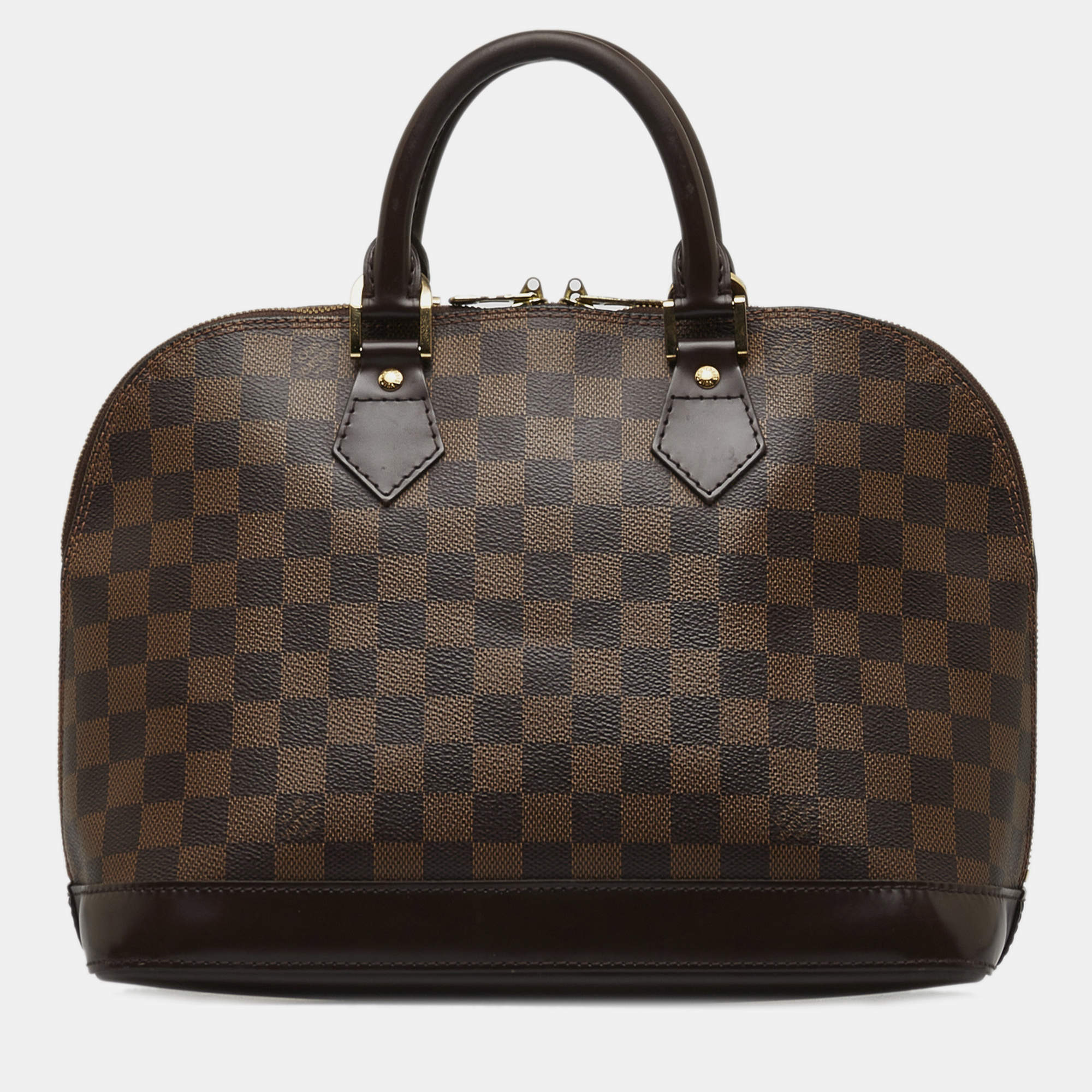 Pre Owned Louis Vuitton Damier Ebene Alma MM