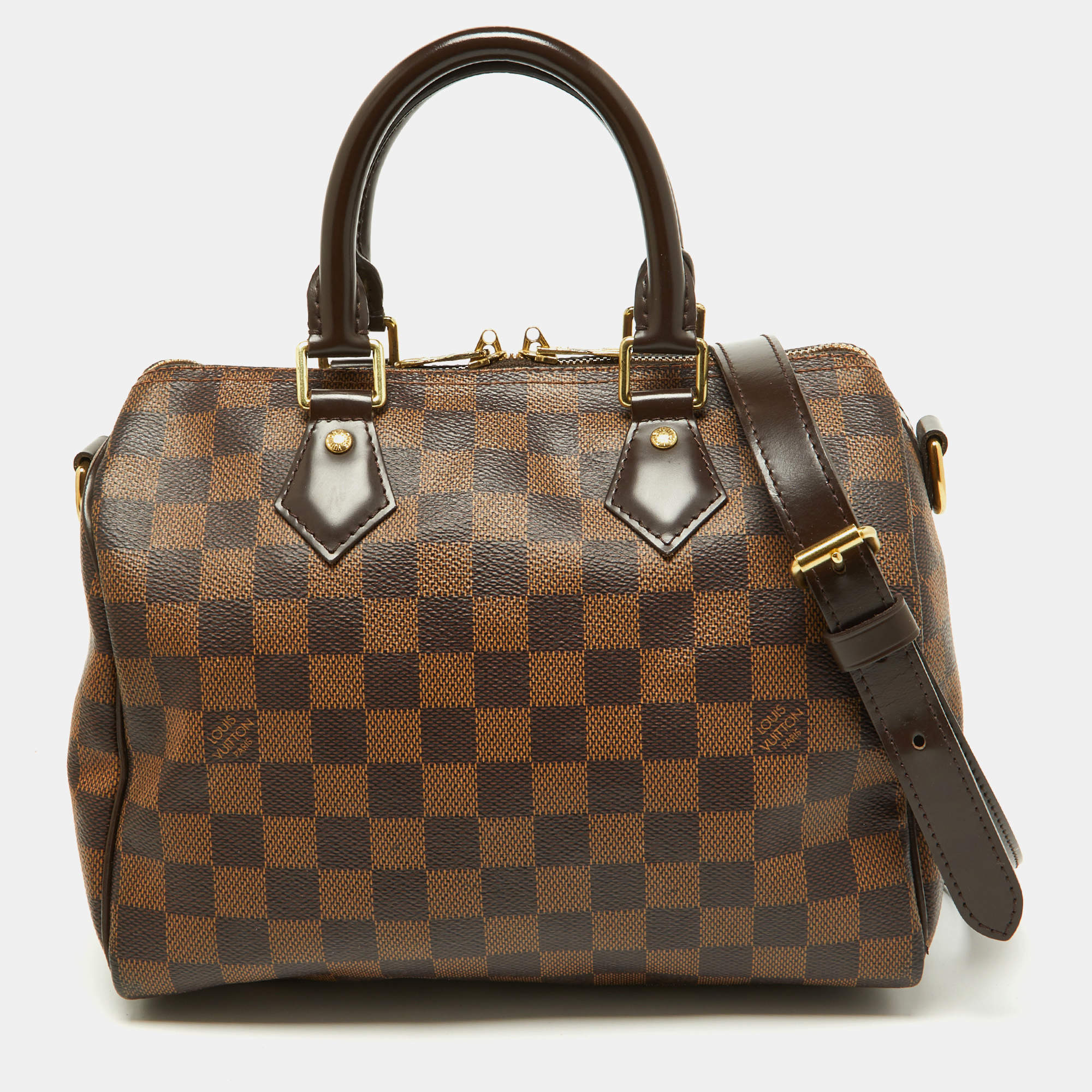 Louis Vuitton Teddy Monogram Shearling Speedy 25 Bandouliere