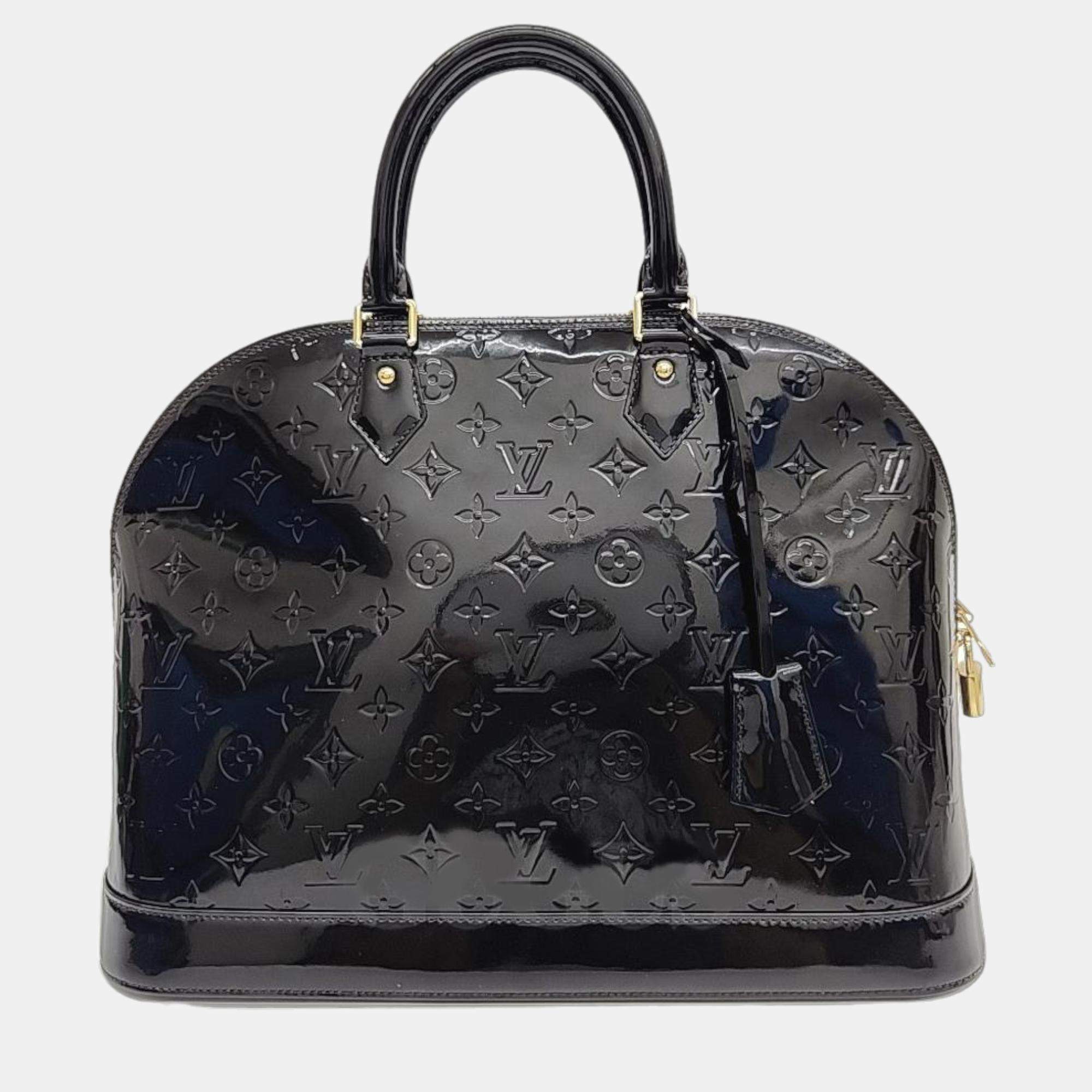 Pre Owned Louis Vuitton Vernis Alma GM