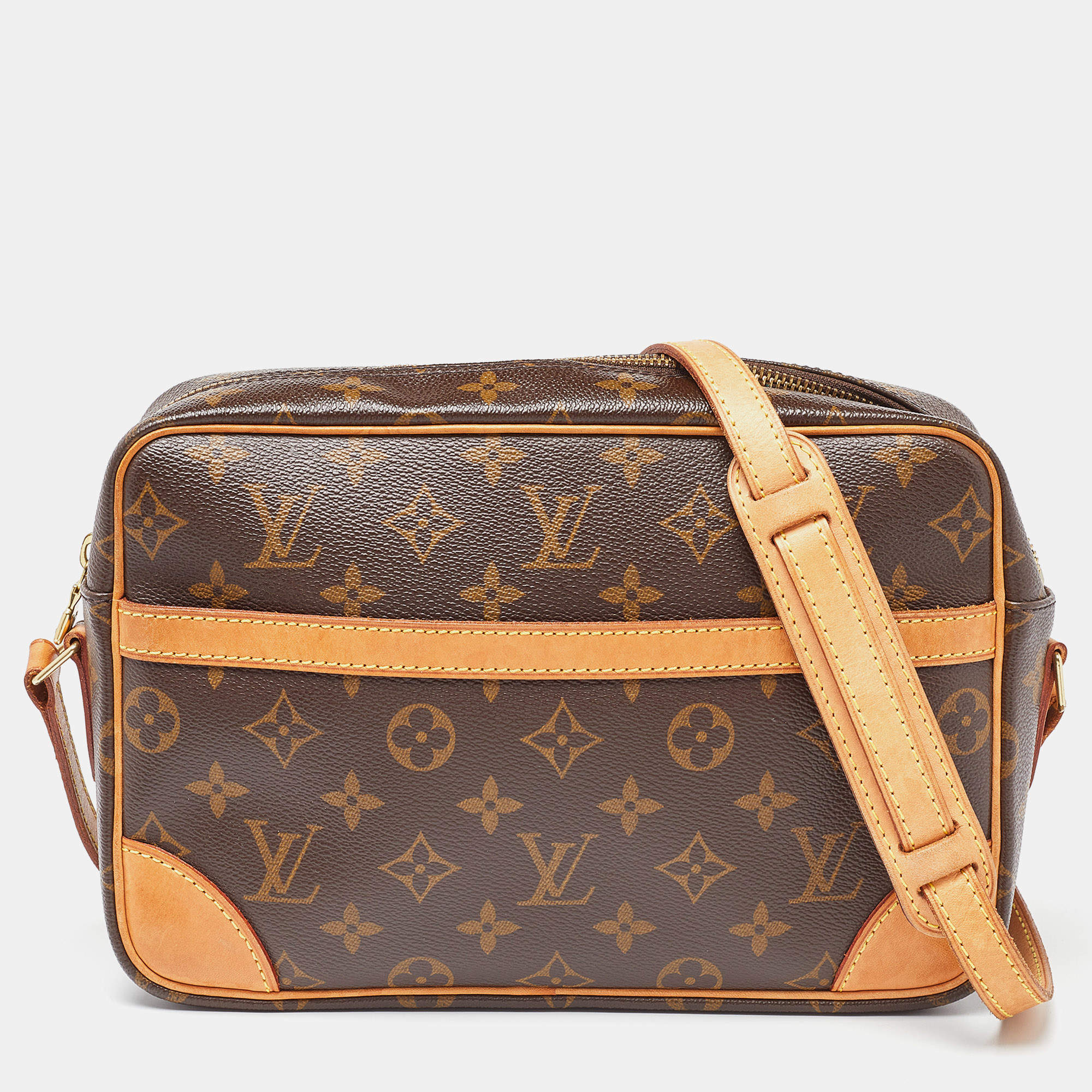 Pre Owned Louis Vuitton Monogram Canvas Vintage Trocadero 27 Bag