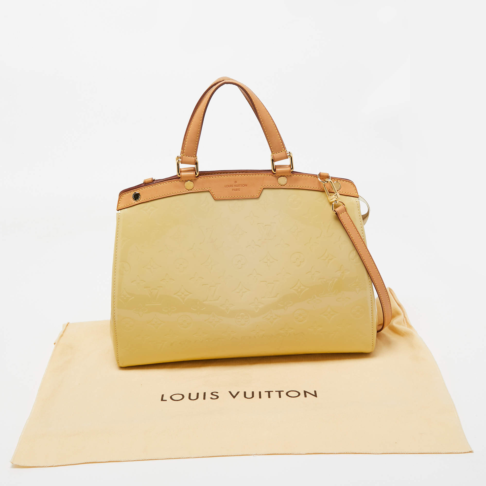 Brea MM Vernis Gold in 2023  Everyday bag, Leather, Shoulder strap