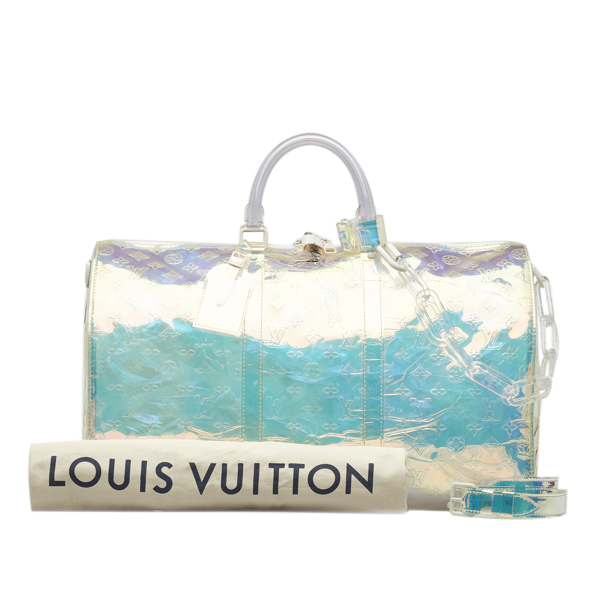 Louis vuitton prism duffle bag hot sale