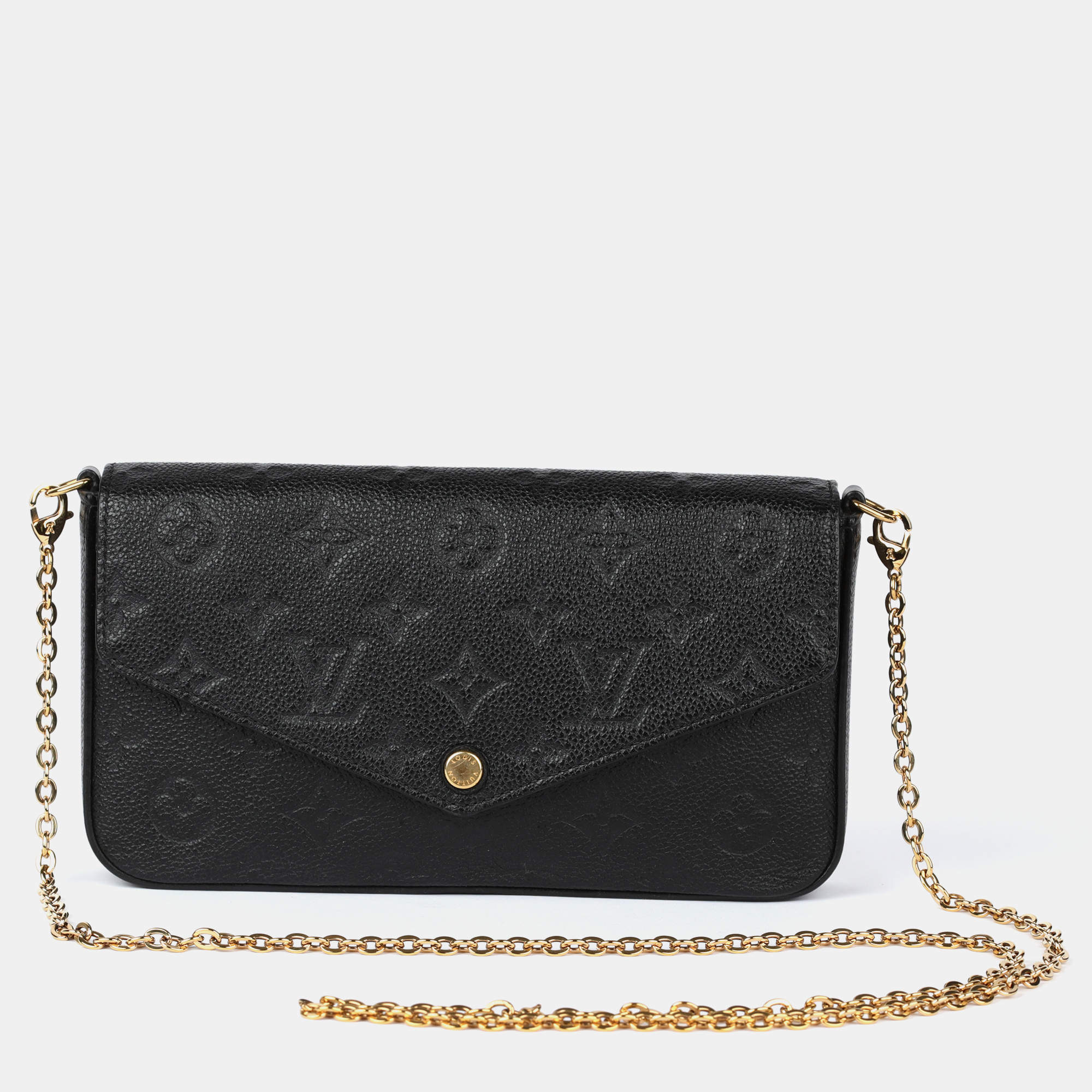 Louis Vuitton Felicie Monogram Empreinte Leather Bag