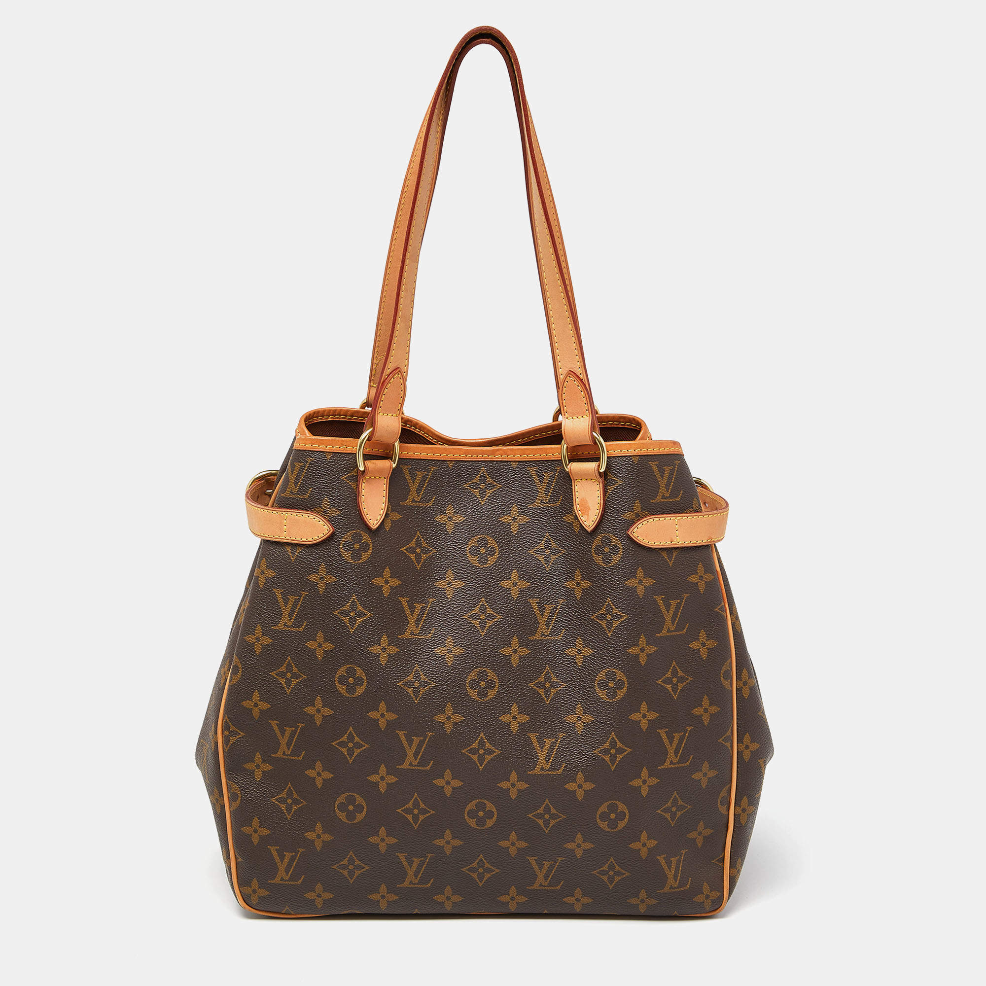 Pre Owned Louis Vuitton Monogram Canvas Batignolles Vertical Bag