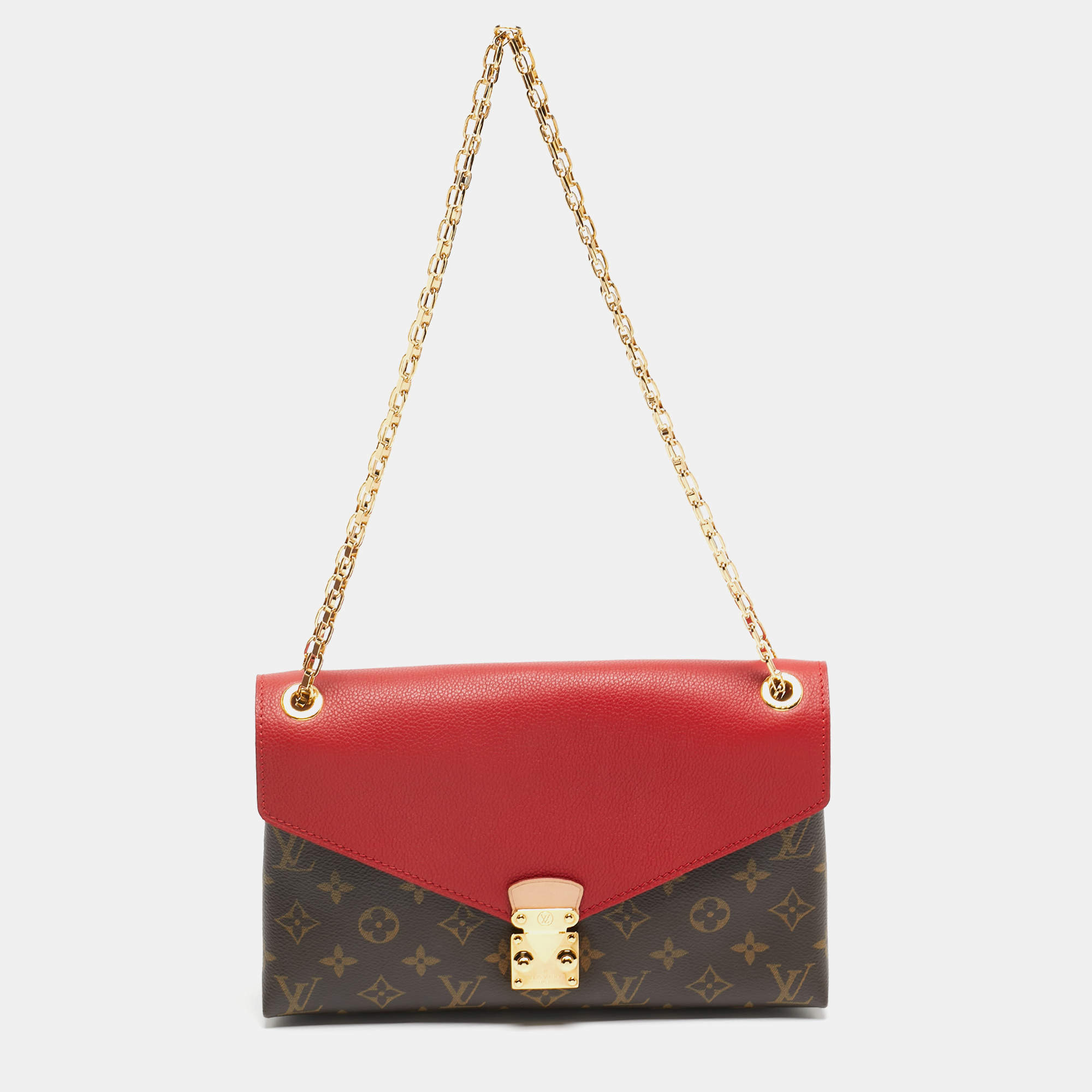 Louis Vuitton Cherry Monogram Canvas Pallas Chain Bag