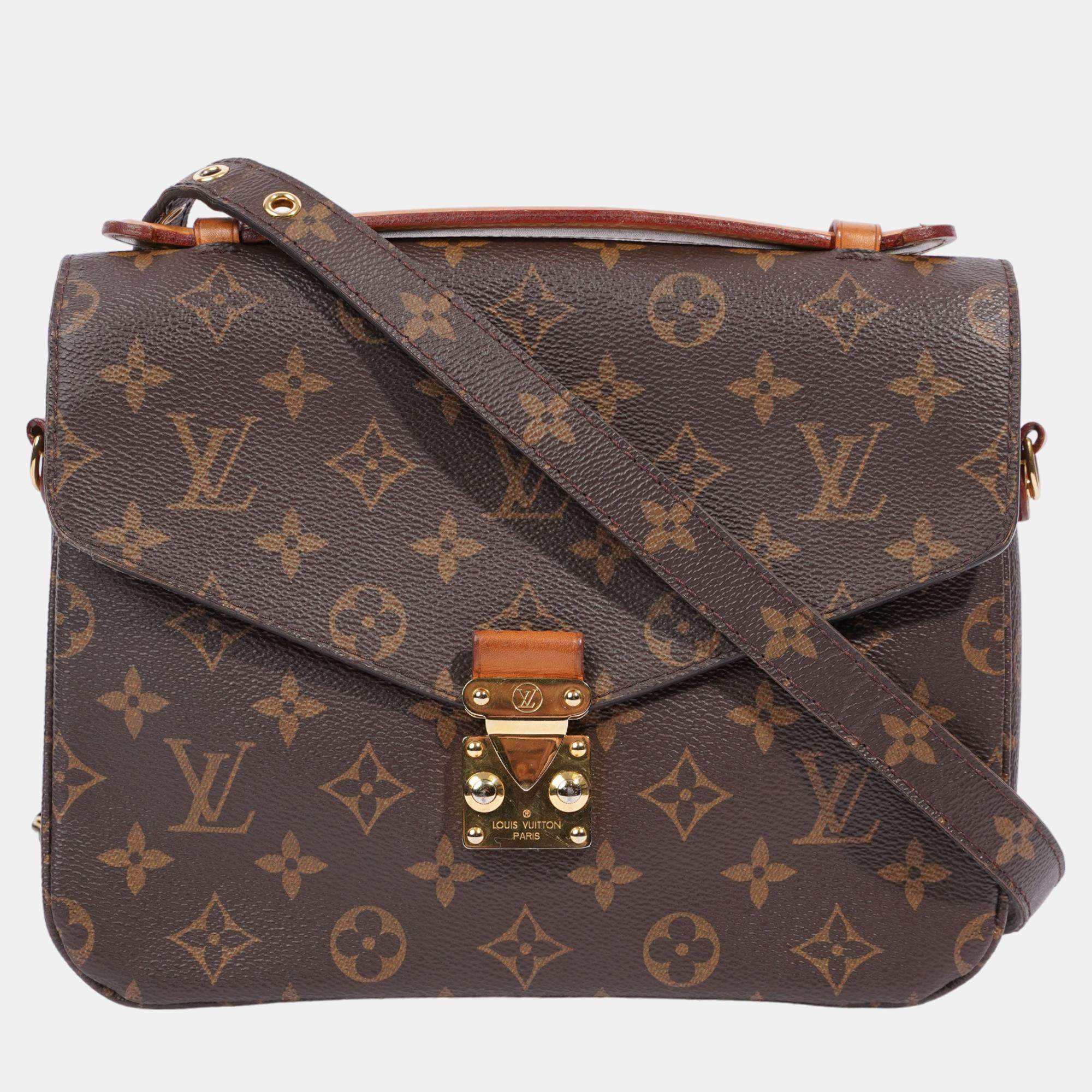 Louis Vuitton Micro Métis Monogram Canvas Brown in Coated Canvas