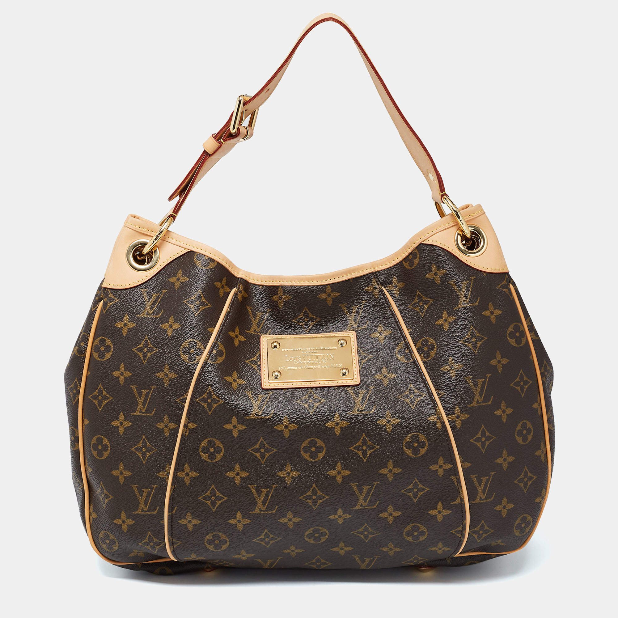 Pre Owned حقيبة لوي فيتون غاليرا كانفاس مونوغرامية PM