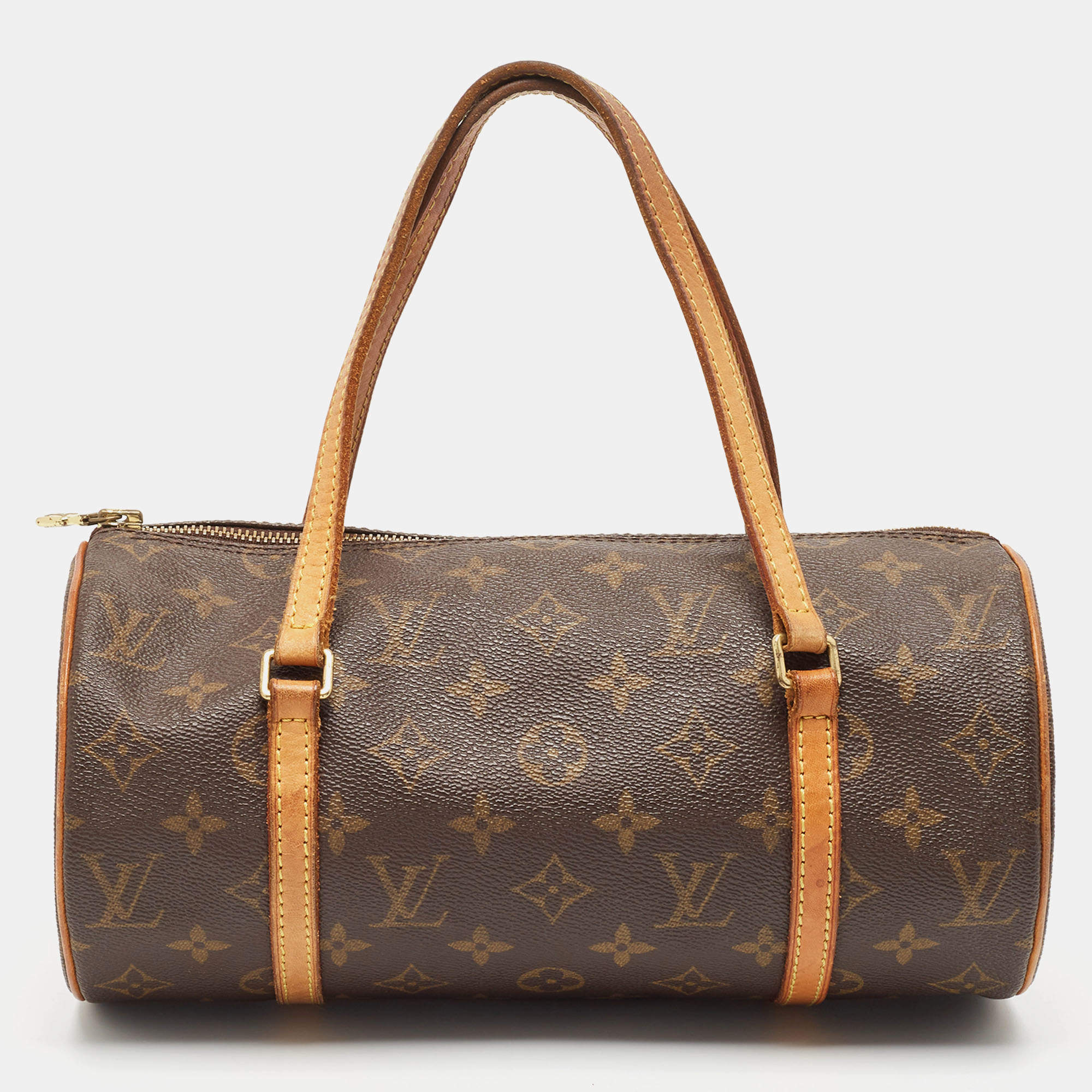 Pre Owned Louis Vuitton Monogram Canvas Papillon 26 Bag