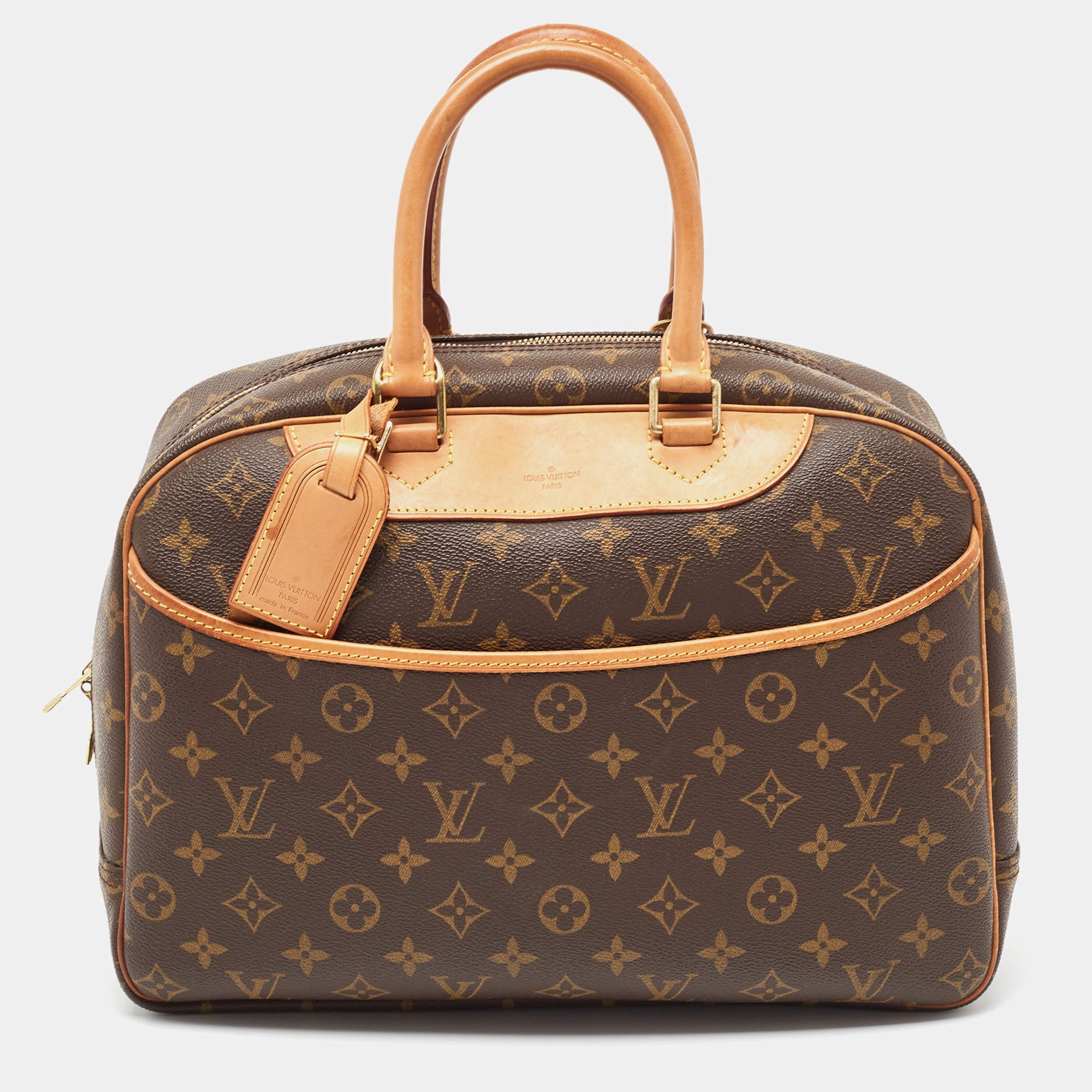 Pre Owned Louis Vuitton Monogram Canvas Trouville Bag