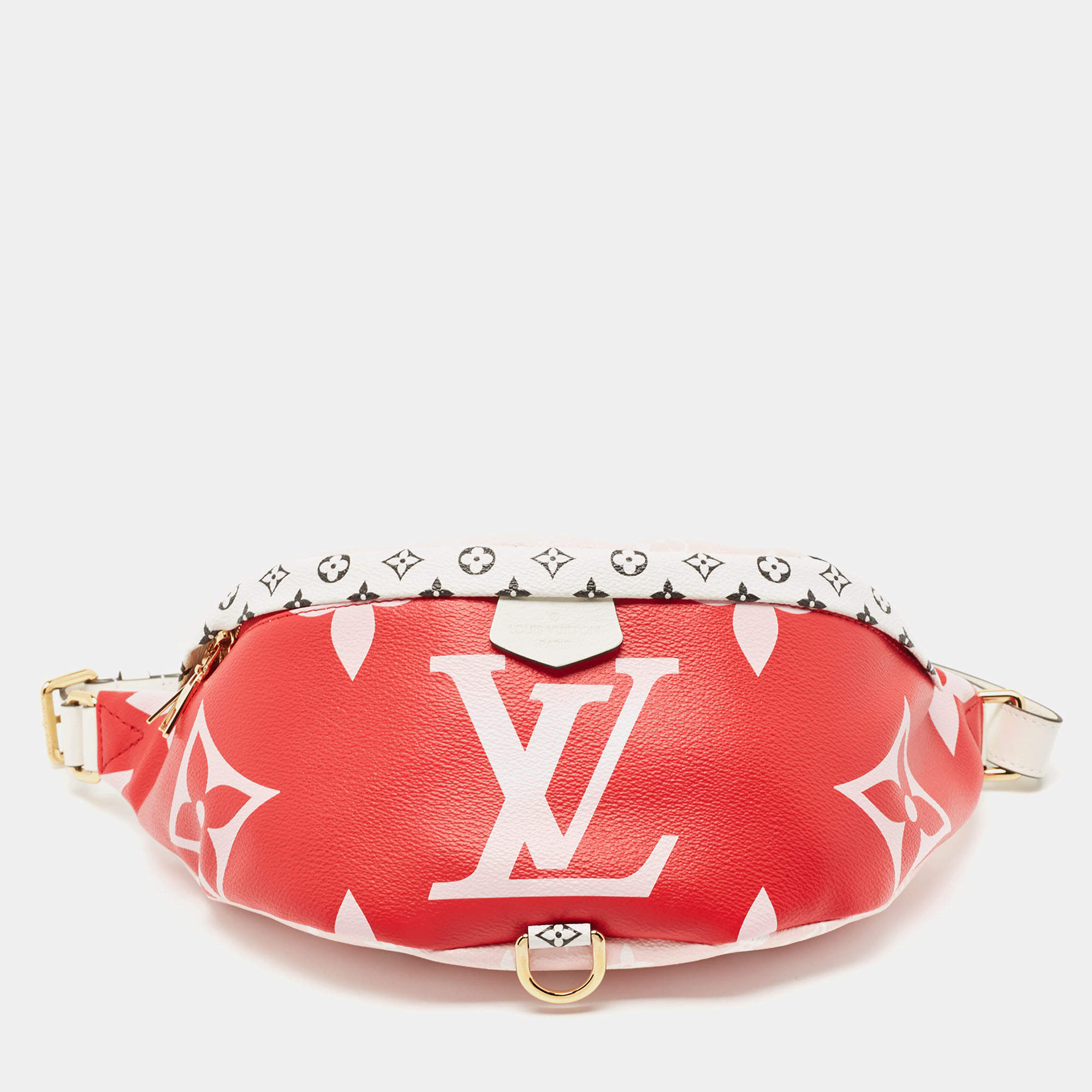 Pre Owned Louis Vuitton Multicolor Giant Monogram Canvas Bumbag