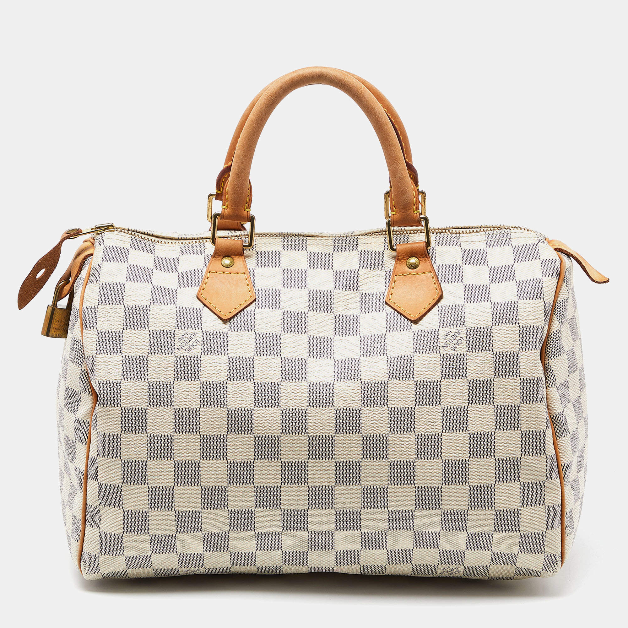 Louis Vuitton Damier Azur Canvas Speedy 30 Bag