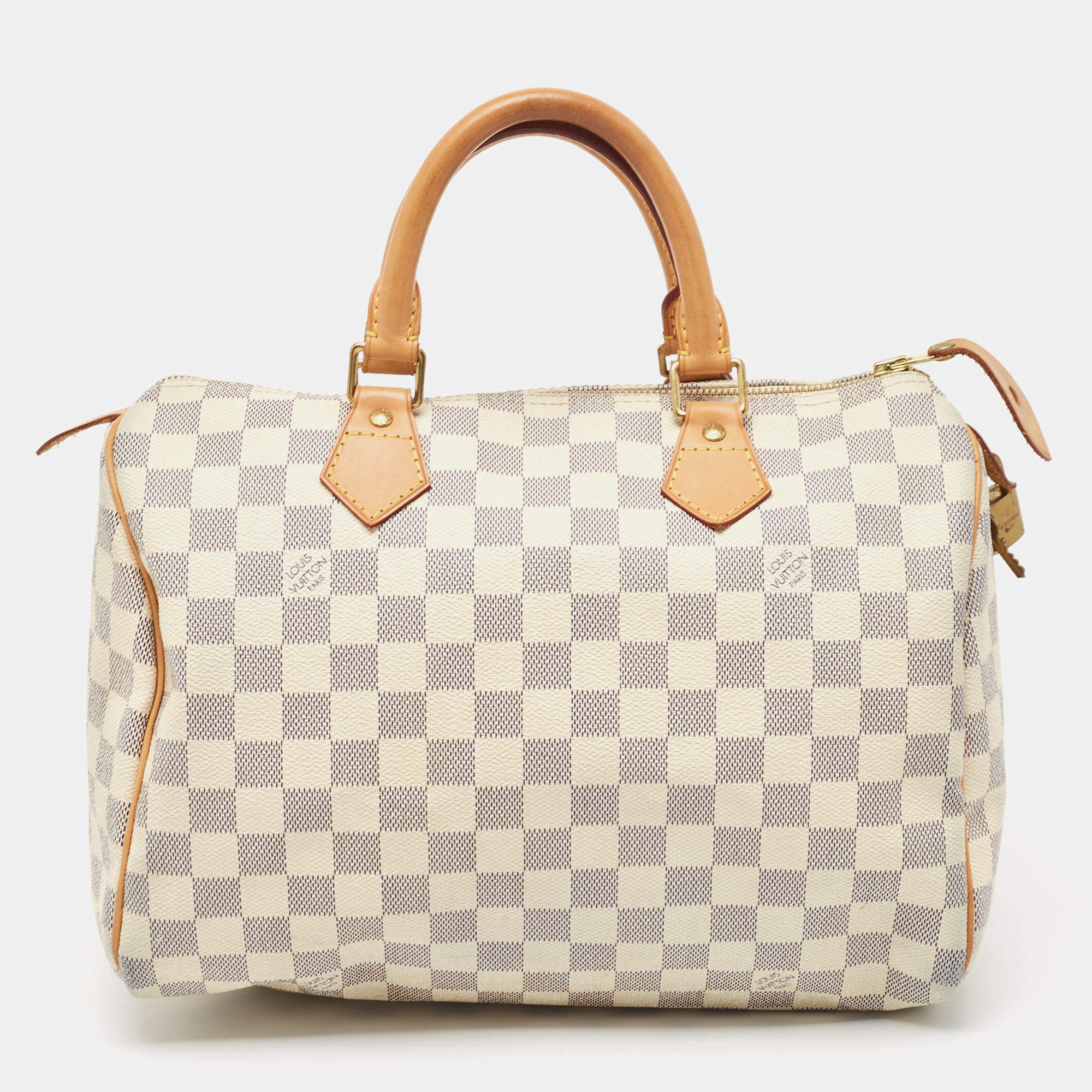 Louis Vuitton Damier Azur Canvas Speedy 30 Bag