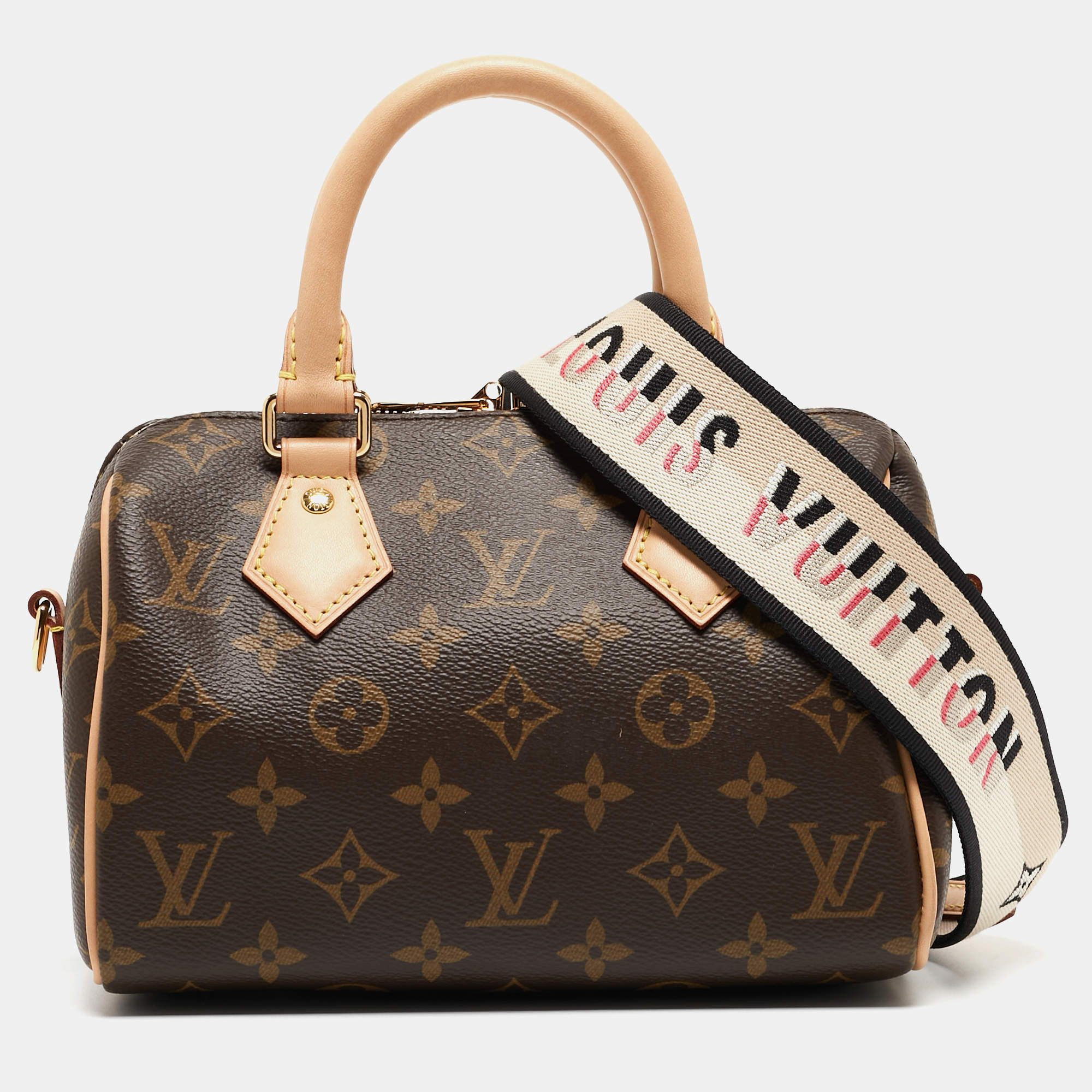 Pre Owned Louis Vuitton Monogram Canvas Speedy Bandouliere 20 Bag