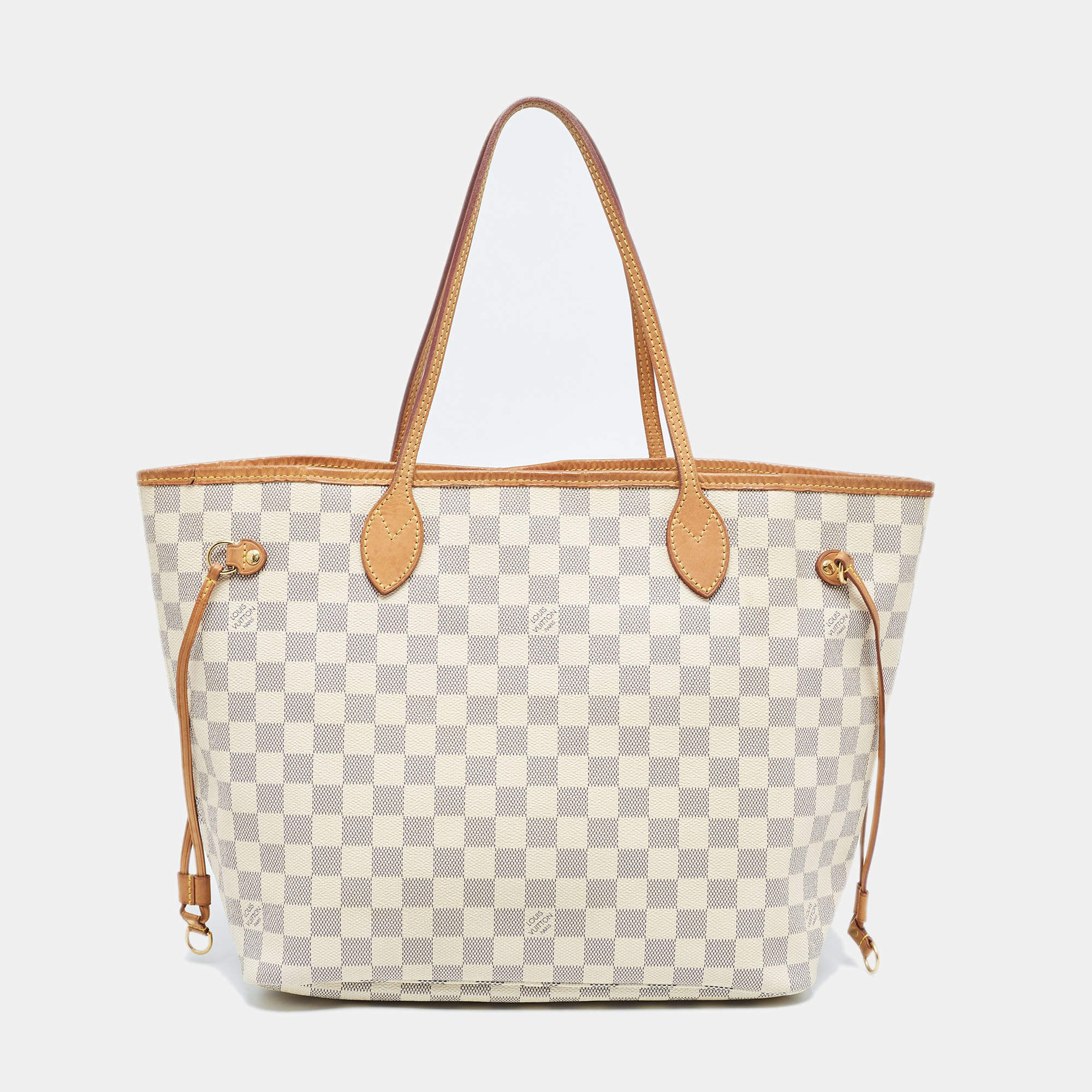 Louis Vuitton Damier Azur Canvas Neverfull MM Bag