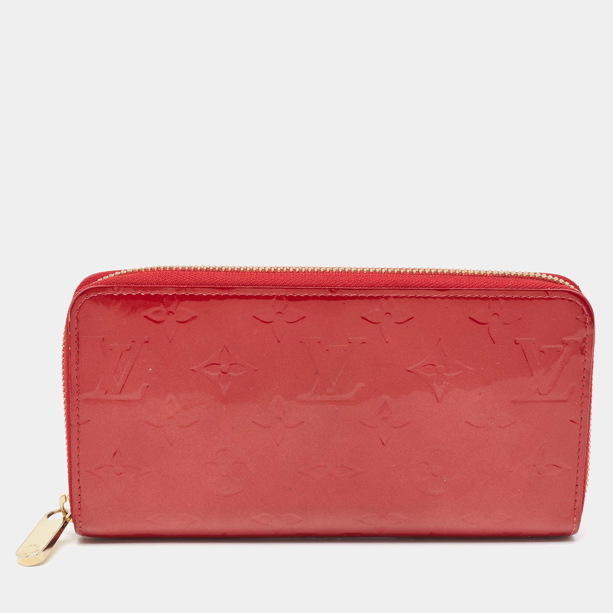 Louis Vuitton Pomme D’amour Monogram Vernis Zippy Wallet