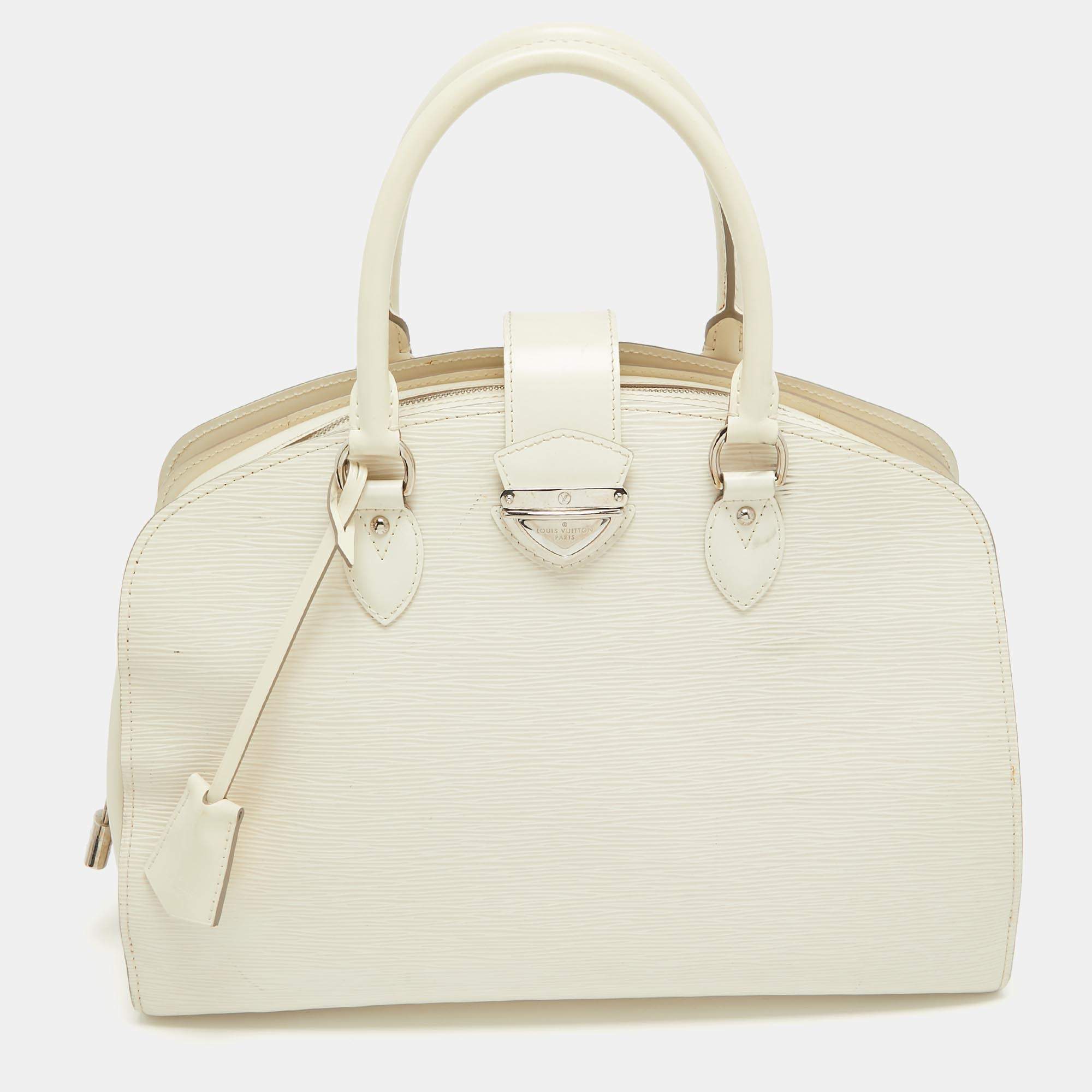 مملوكة مسبقًا Louis Vuitton Ivorie Epi Leather Pont Neuf GM Bag