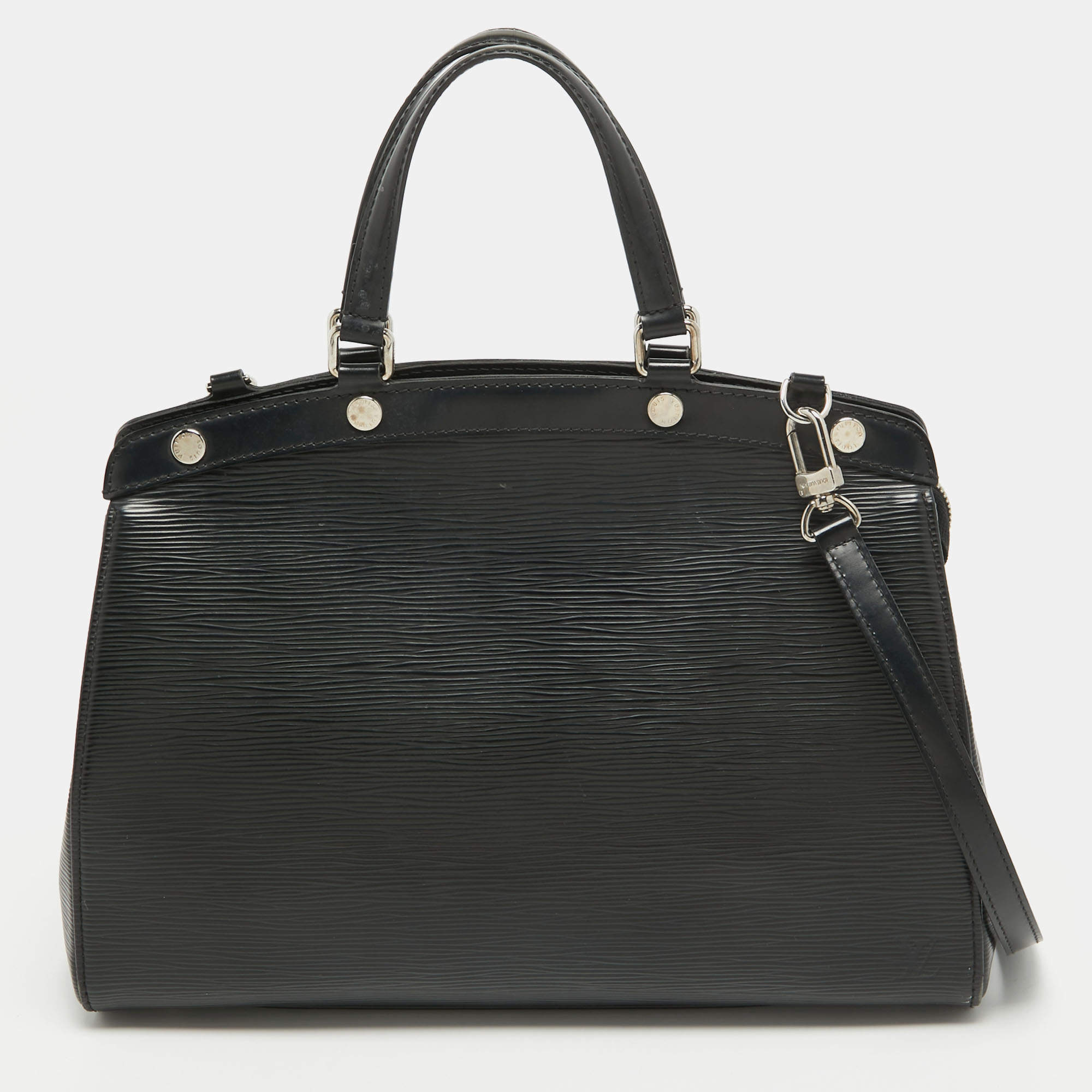 Pre Owned Louis Vuitton Black Epi Leather Brea MM Bag