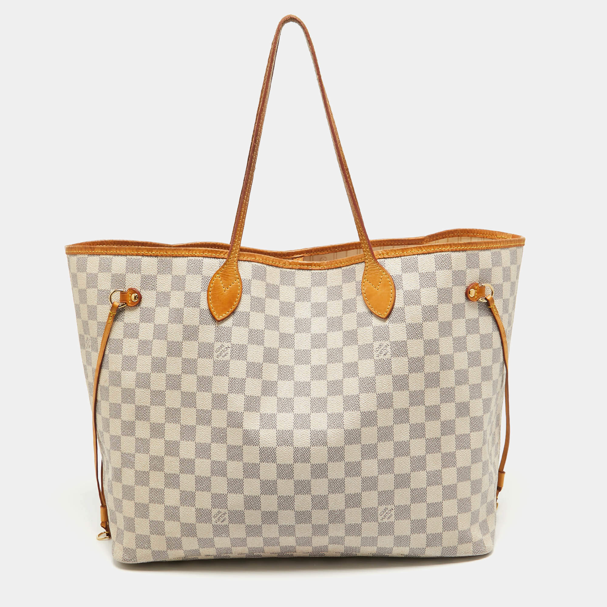 مملوكة مسبقًا Louis Vuitton Damier Azur Canvas Neverfull GM Bag