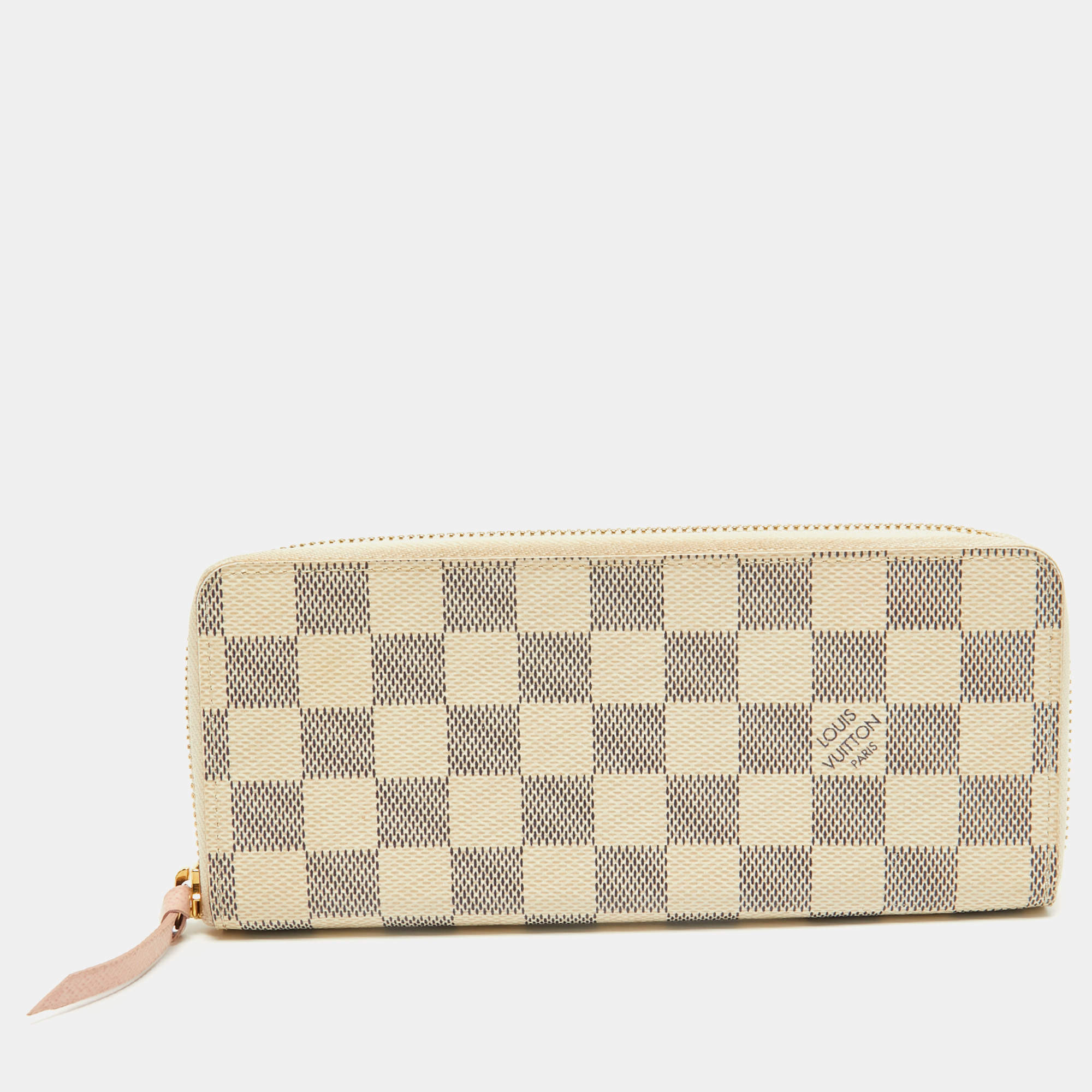 Louis Vuitton Damier Azur Canvas Clemence Wallet