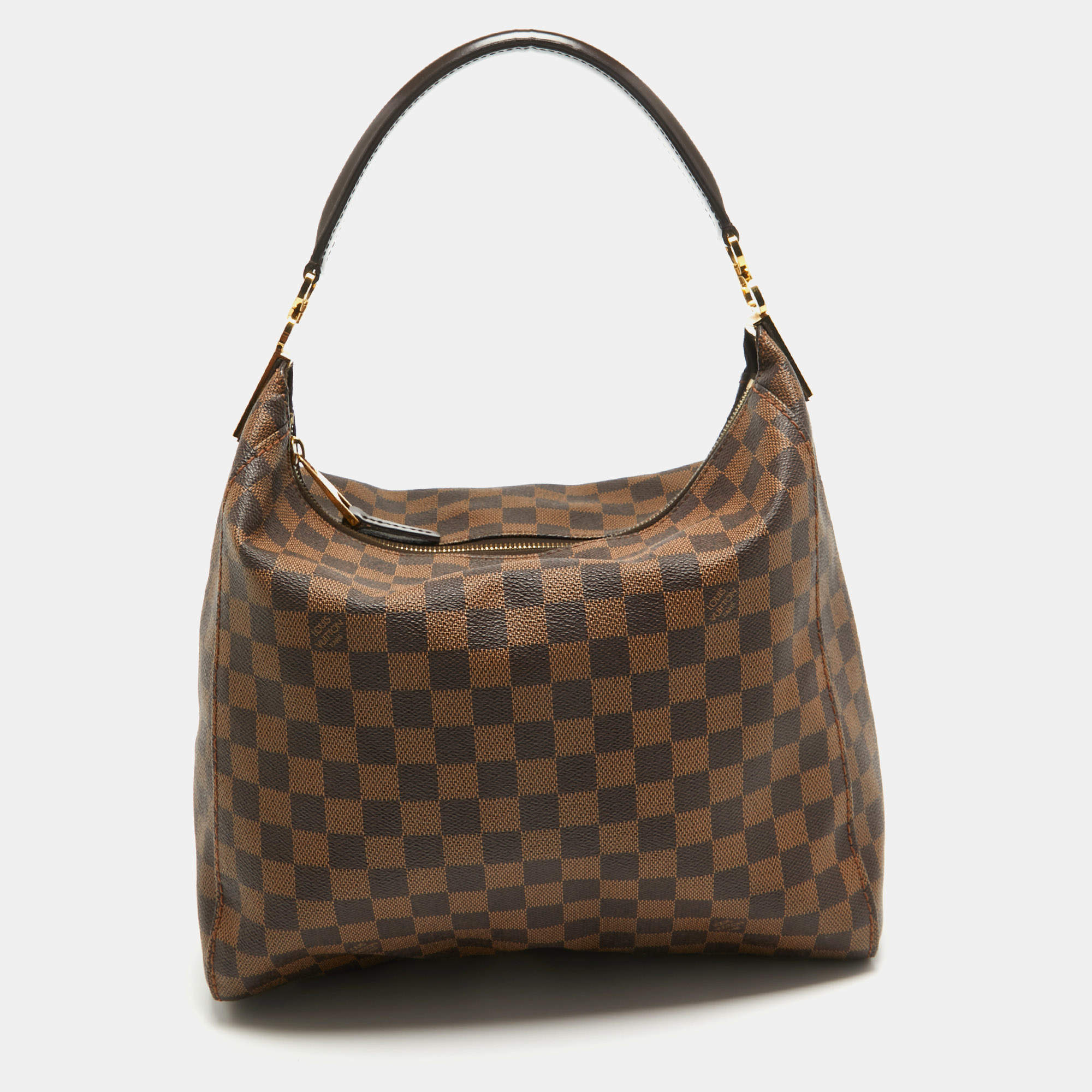 Pre Owned Louis Vuitton Damier Ebene Duomo Bag