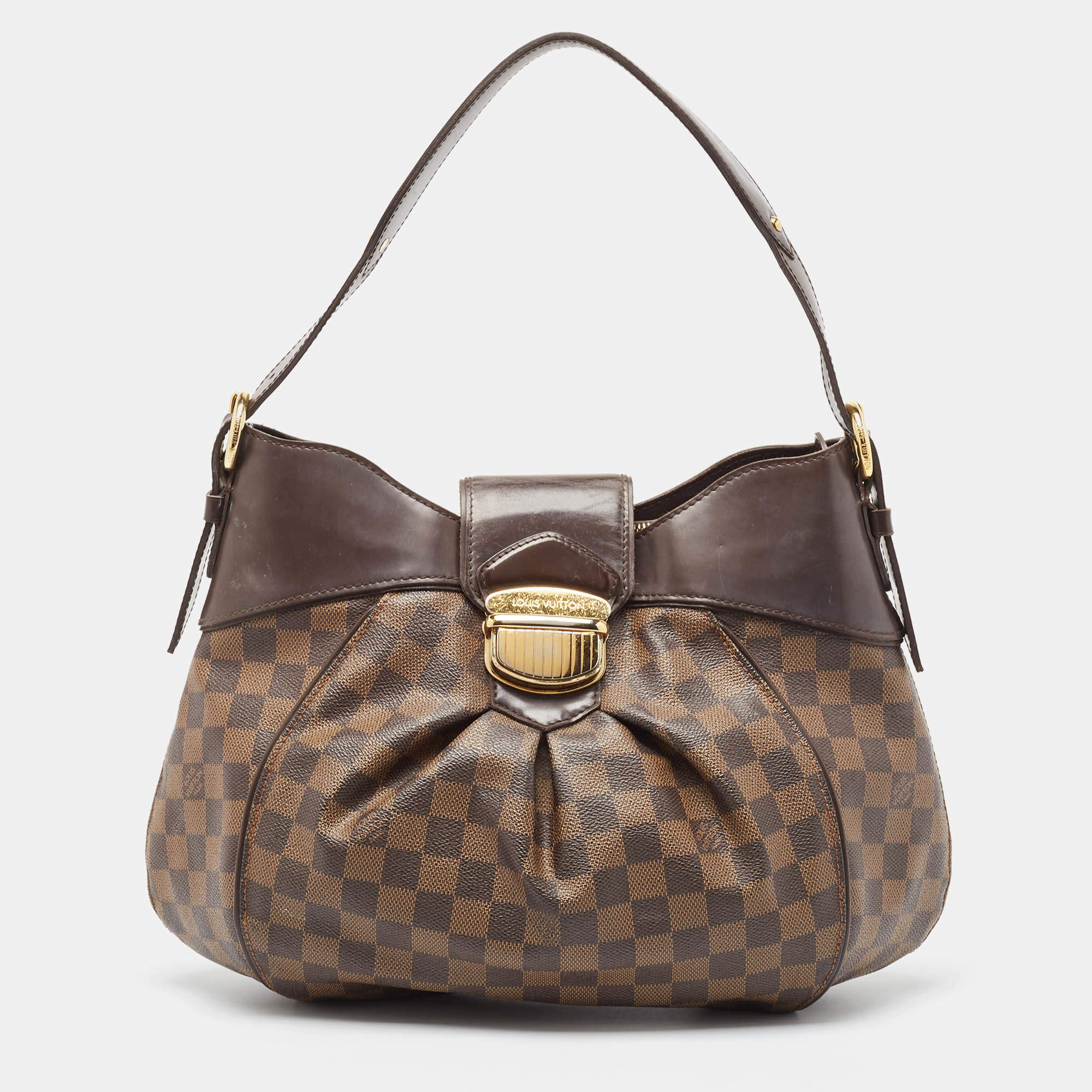 مملوكة مسبقًا Louis Vuitton Damier Ebene Canvas Sistina MM Bag