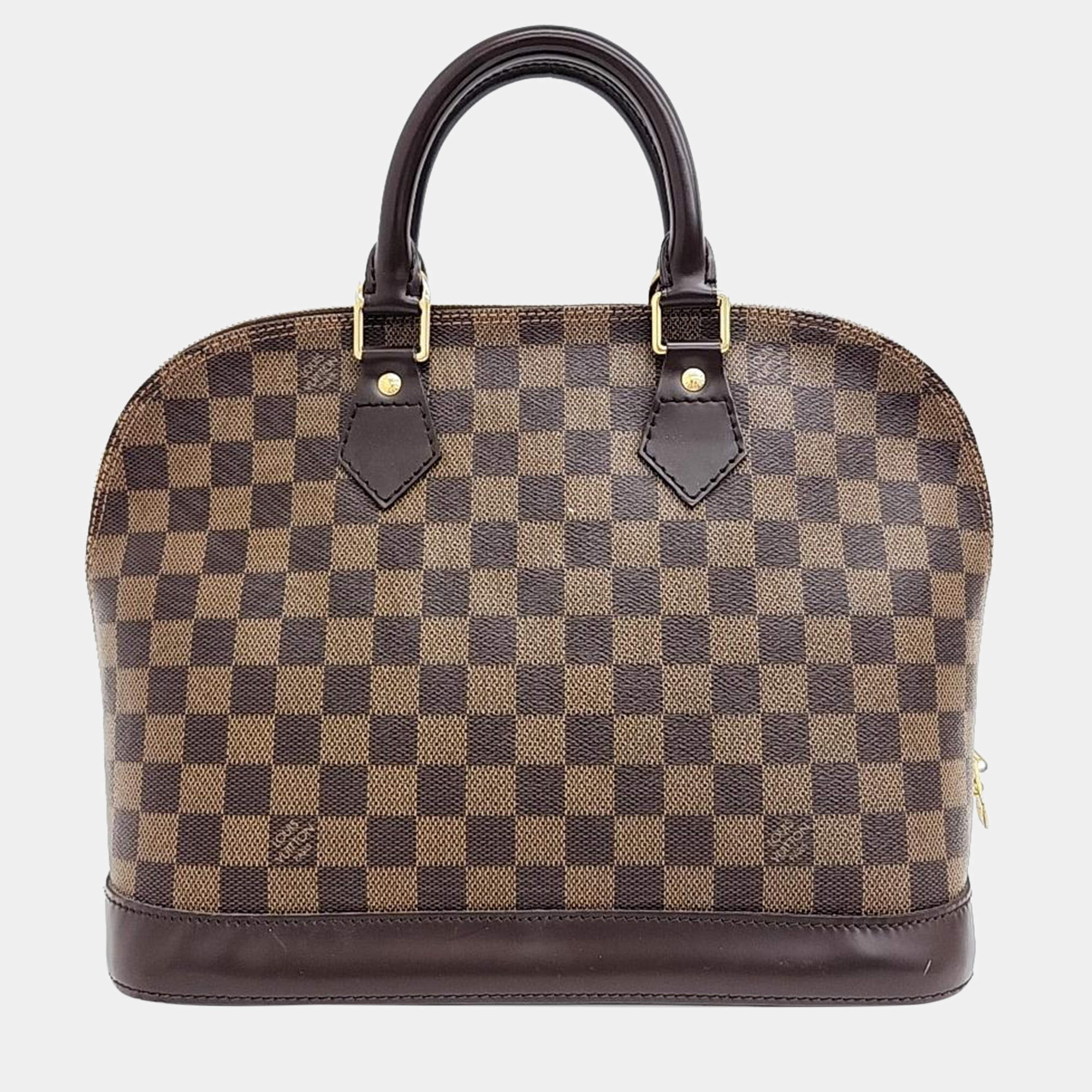 مملوكة مسبقًا Louis Vuitton Damier Ebene Alma PM Satchel