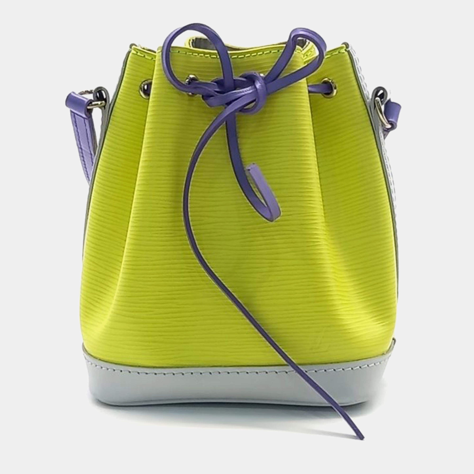 Louis Vuitton Yellow Epi Leather Nano Noe Bucket Bag Louis Vuitton TLC