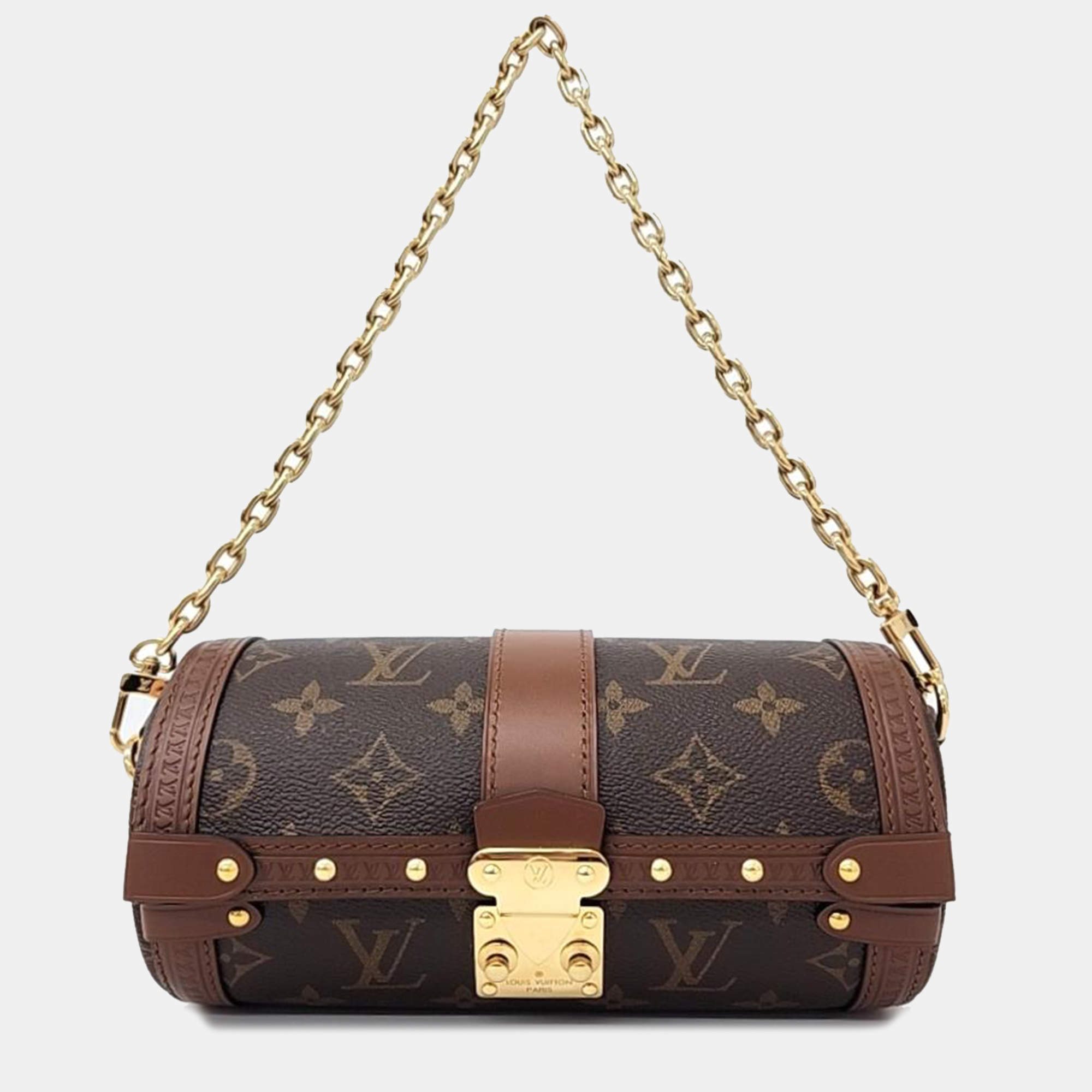Louis Vuitton Brown Monogram Canvas Papillon Trunk Shoulder Bag Louis Vuitton TLC
