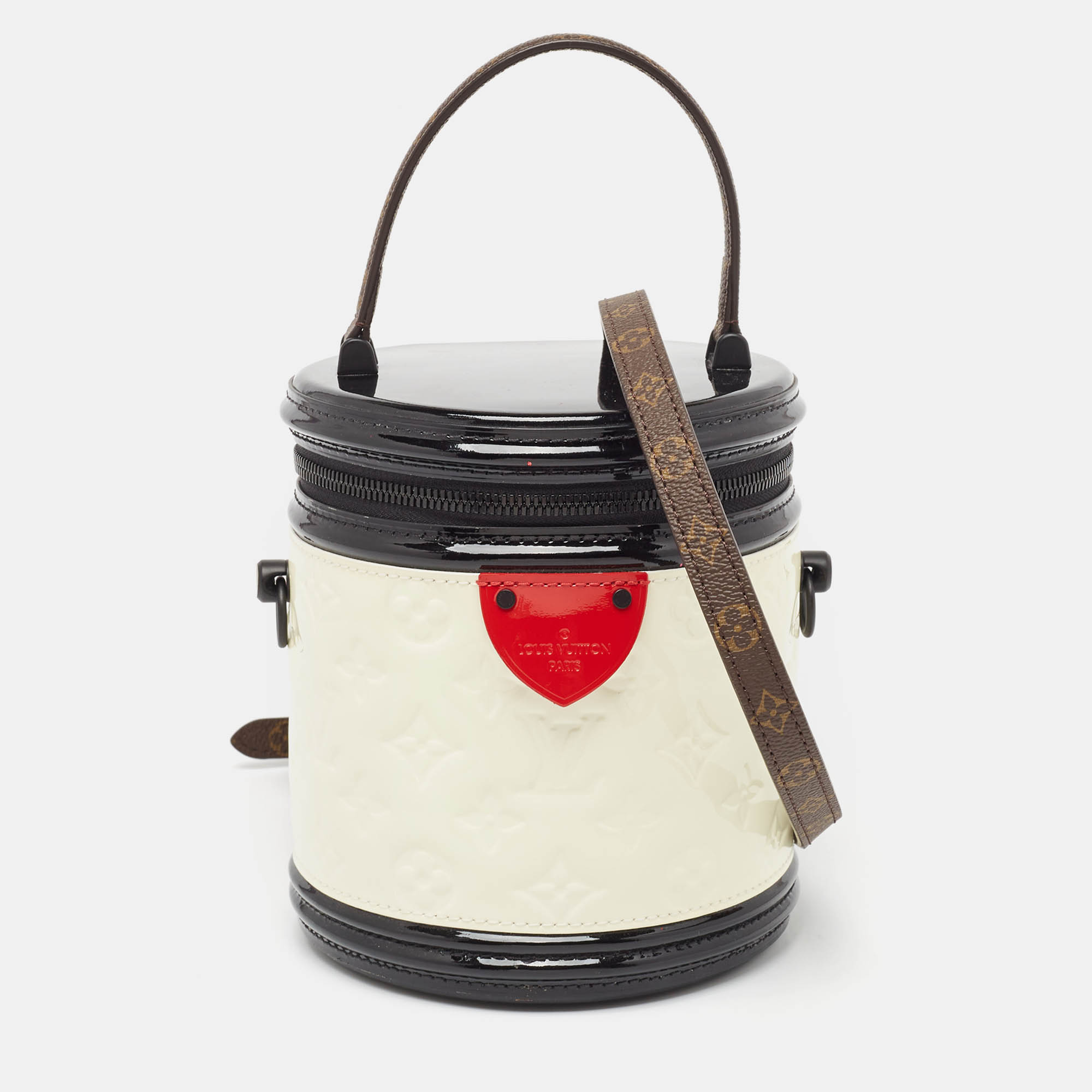 Pre Owned Louis Vuitton Multicolor Monogram Vernis Cannes Bag