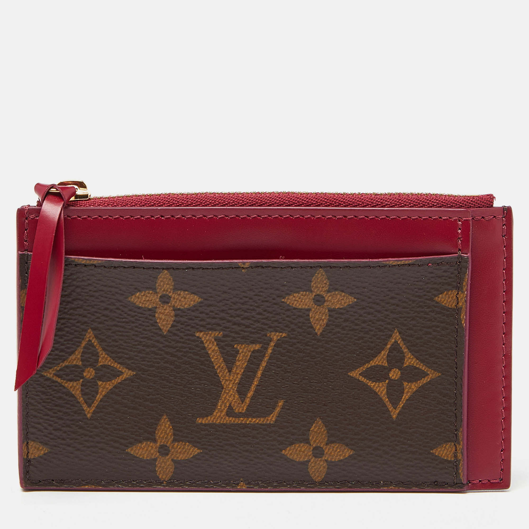 Louis Vuitton Monogram Canvas Zipped Card Holder